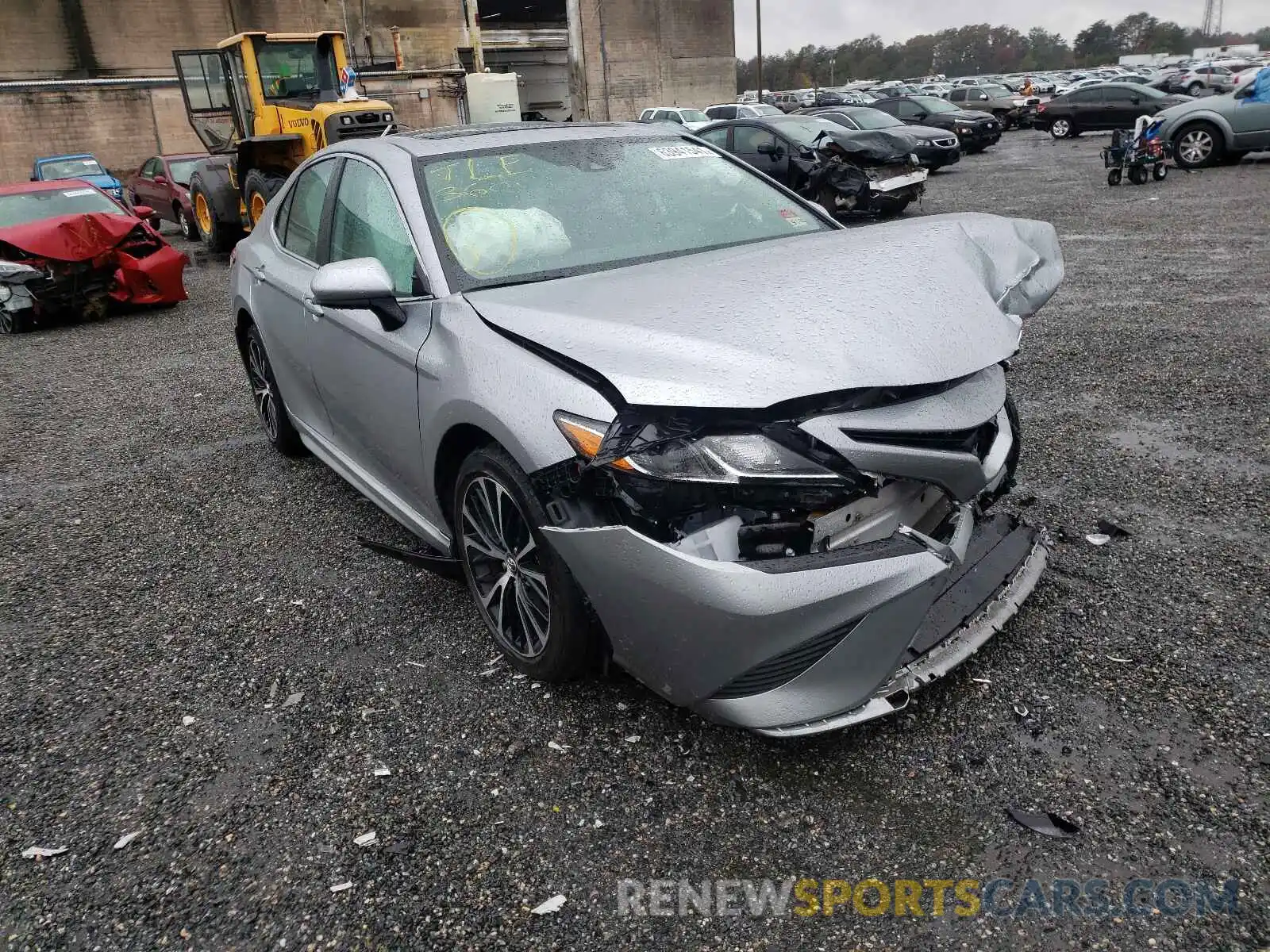 1 Photograph of a damaged car 4T1B11HK9KU282938 TOYOTA CAMRY 2019