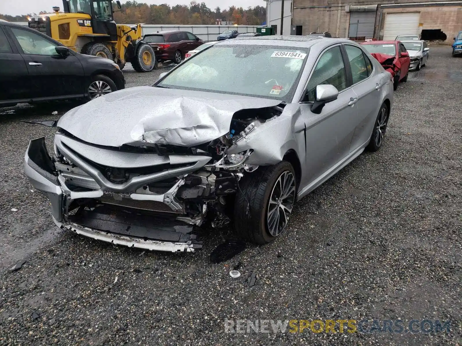 2 Photograph of a damaged car 4T1B11HK9KU282938 TOYOTA CAMRY 2019