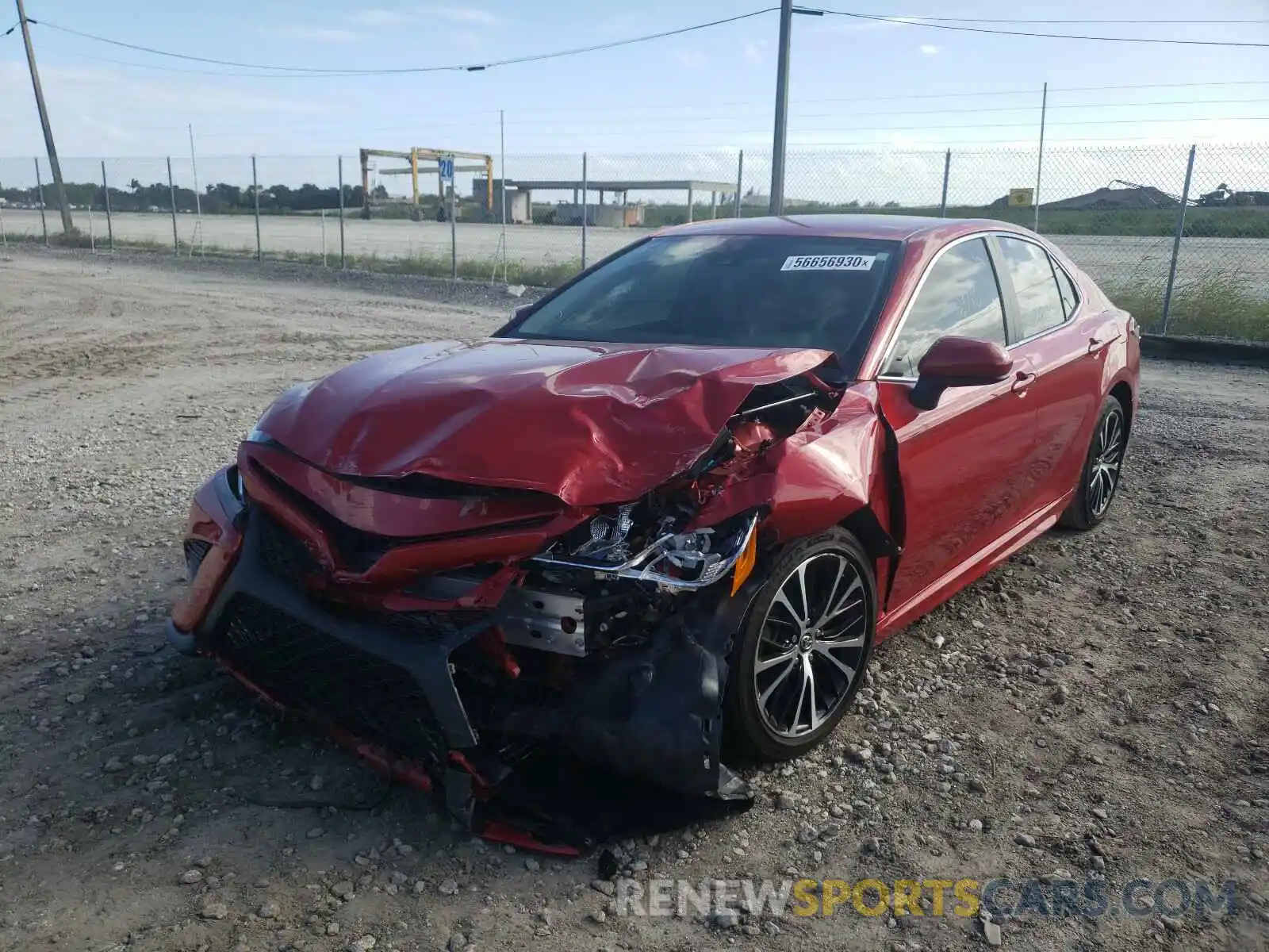 2 Photograph of a damaged car 4T1B11HK9KU283328 TOYOTA CAMRY 2019
