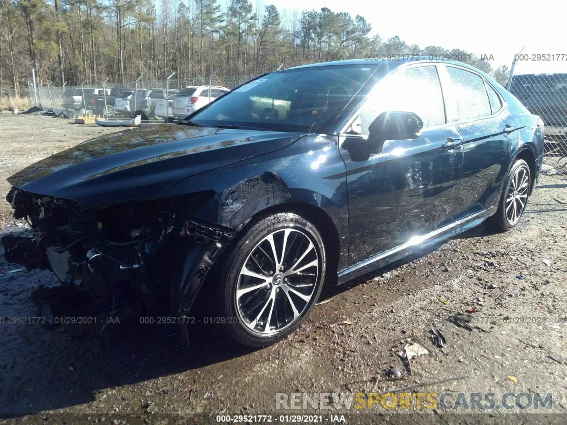 2 Photograph of a damaged car 4T1B11HK9KU283619 TOYOTA CAMRY 2019