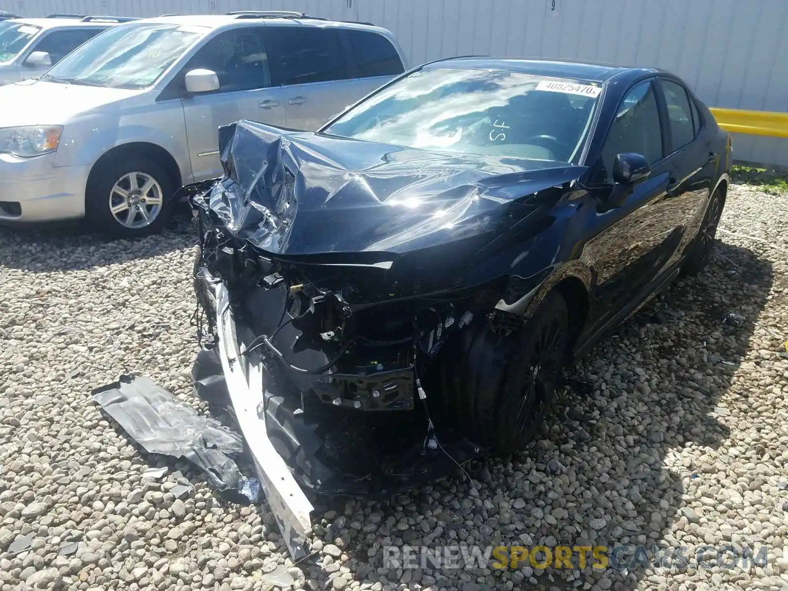 2 Photograph of a damaged car 4T1B11HK9KU284267 TOYOTA CAMRY 2019