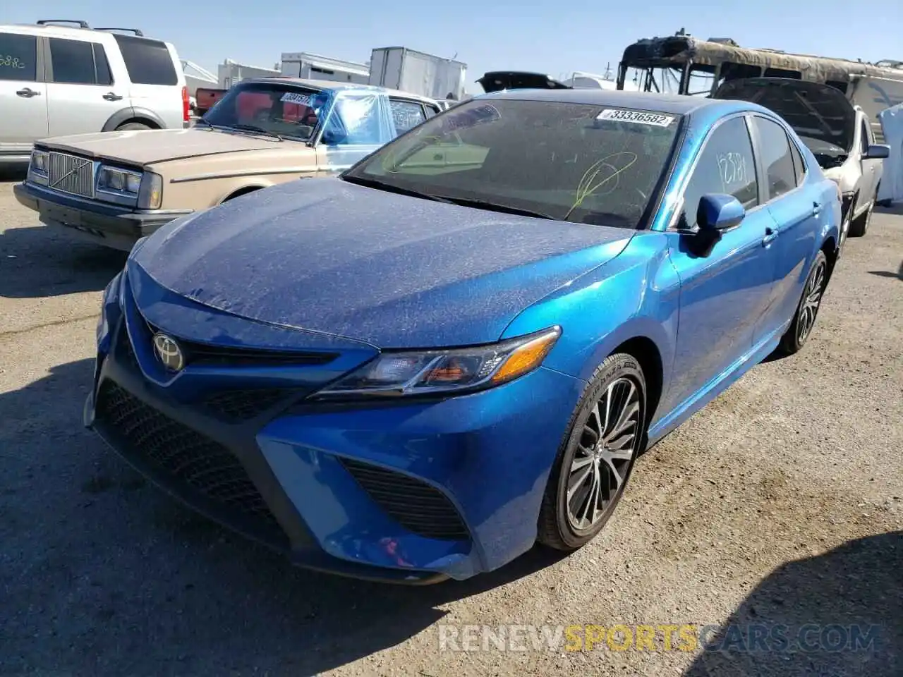 2 Photograph of a damaged car 4T1B11HK9KU285337 TOYOTA CAMRY 2019