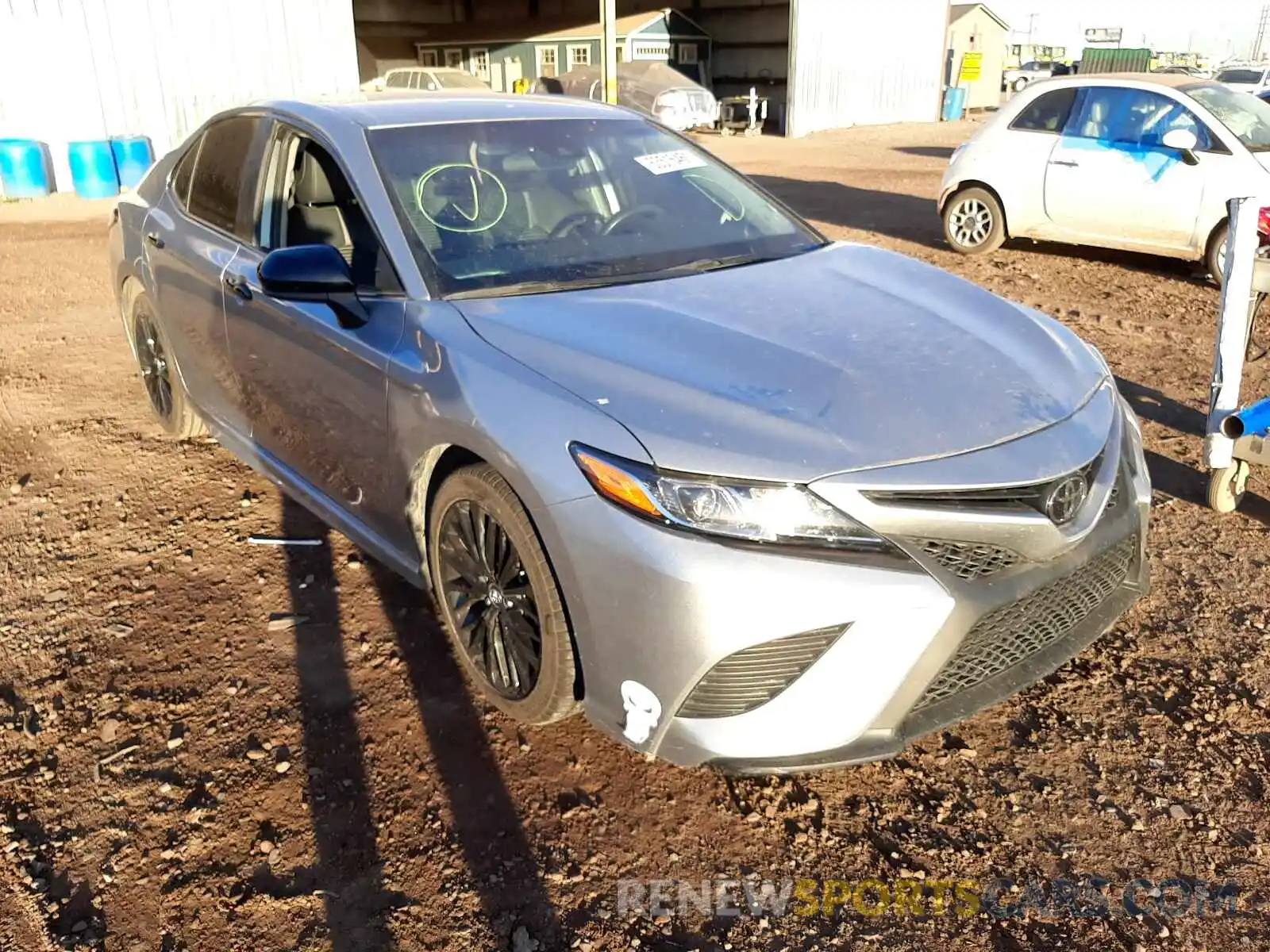 1 Photograph of a damaged car 4T1B11HK9KU285497 TOYOTA CAMRY 2019