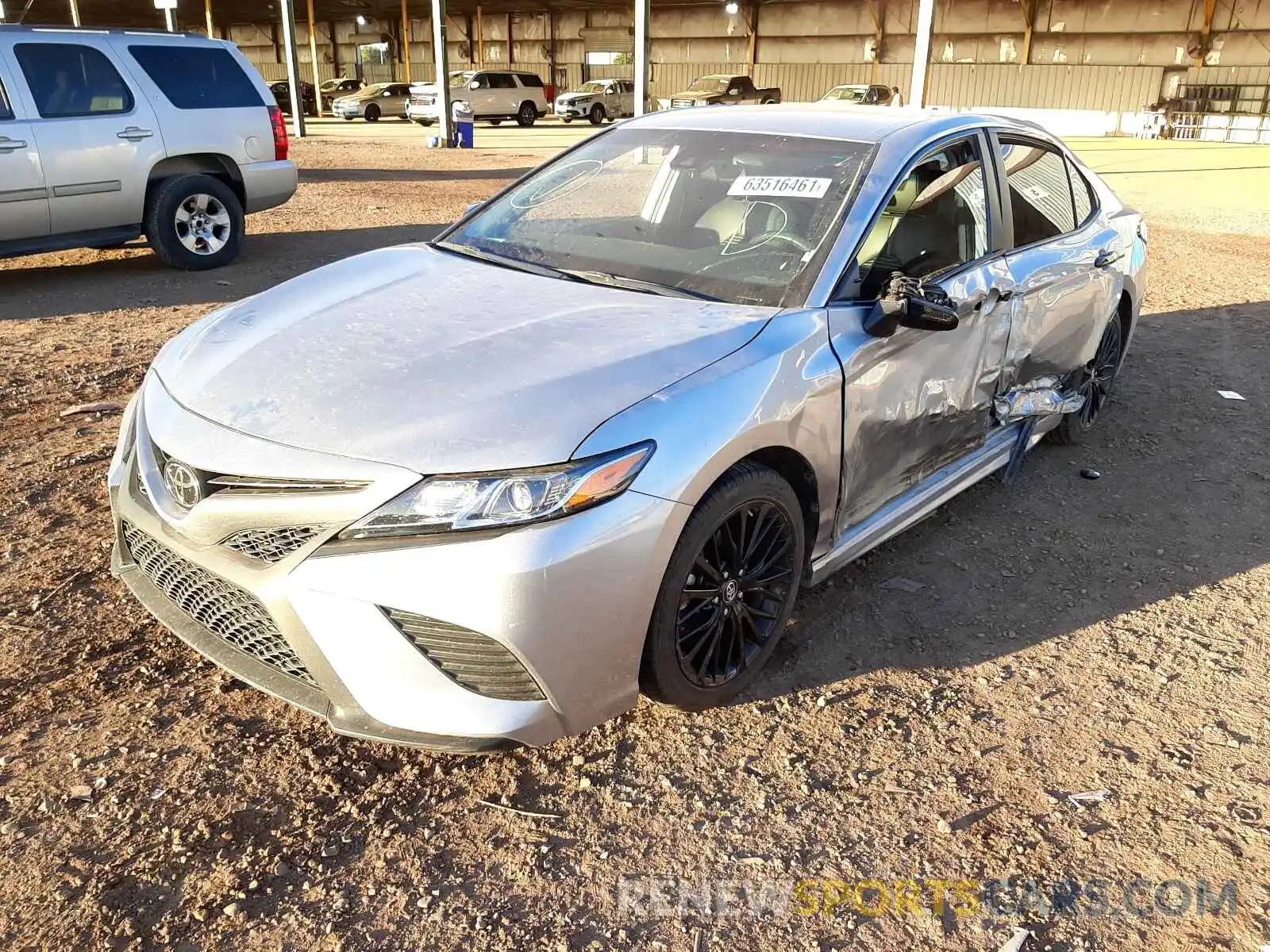 2 Photograph of a damaged car 4T1B11HK9KU285497 TOYOTA CAMRY 2019