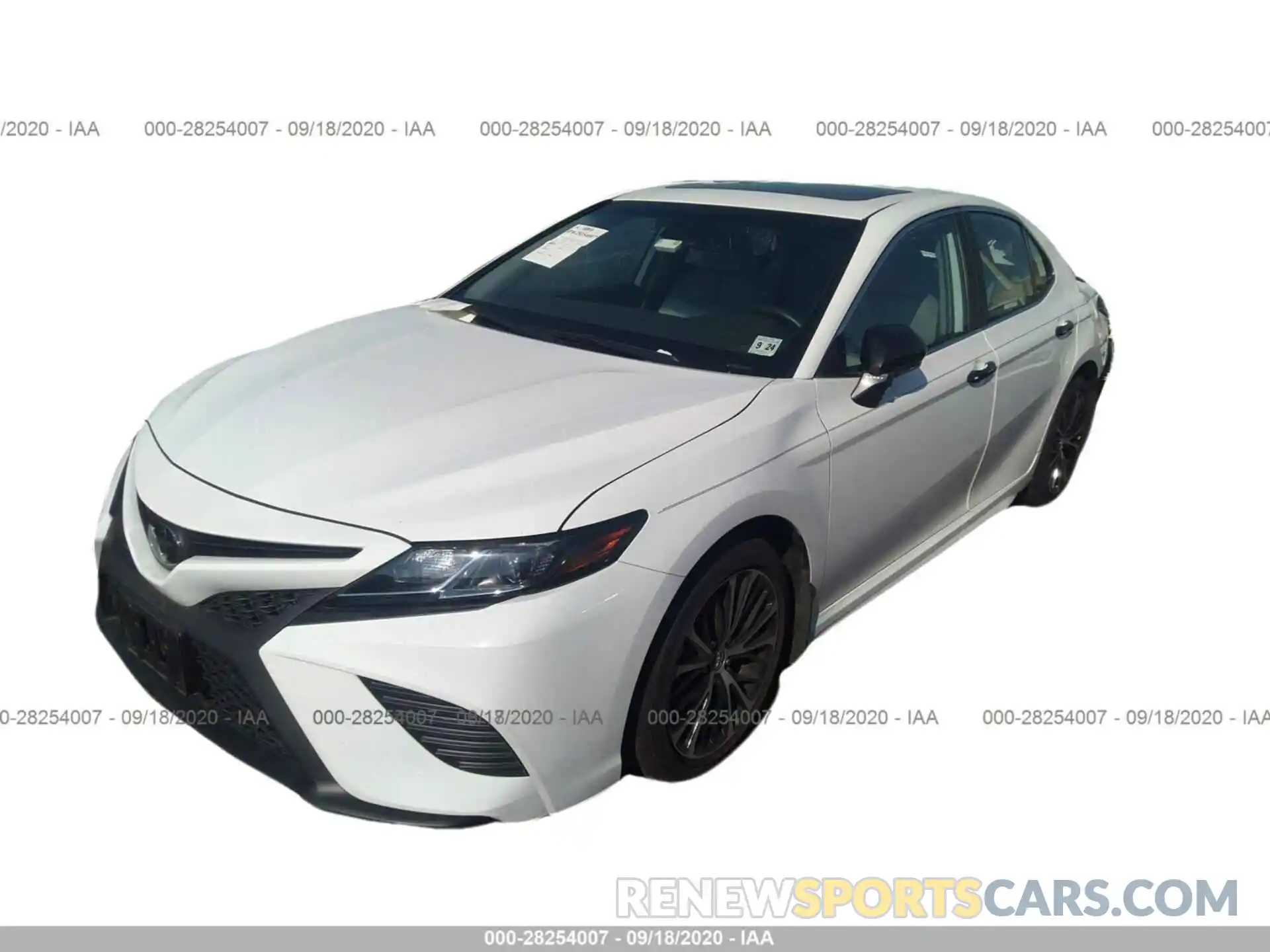 2 Photograph of a damaged car 4T1B11HK9KU285922 TOYOTA CAMRY 2019