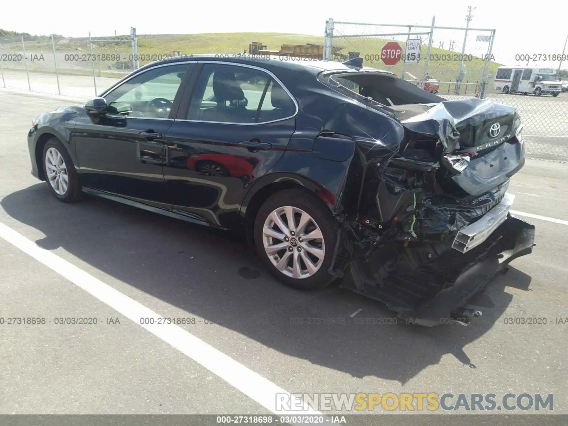 3 Photograph of a damaged car 4T1B11HK9KU288657 TOYOTA CAMRY 2019