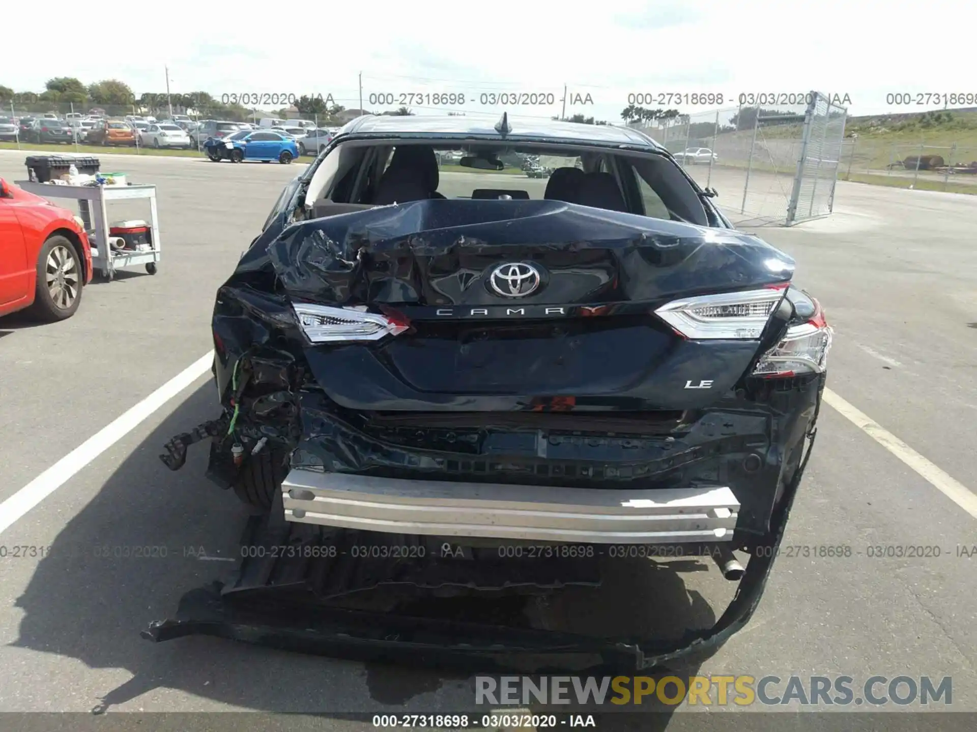 6 Photograph of a damaged car 4T1B11HK9KU288657 TOYOTA CAMRY 2019