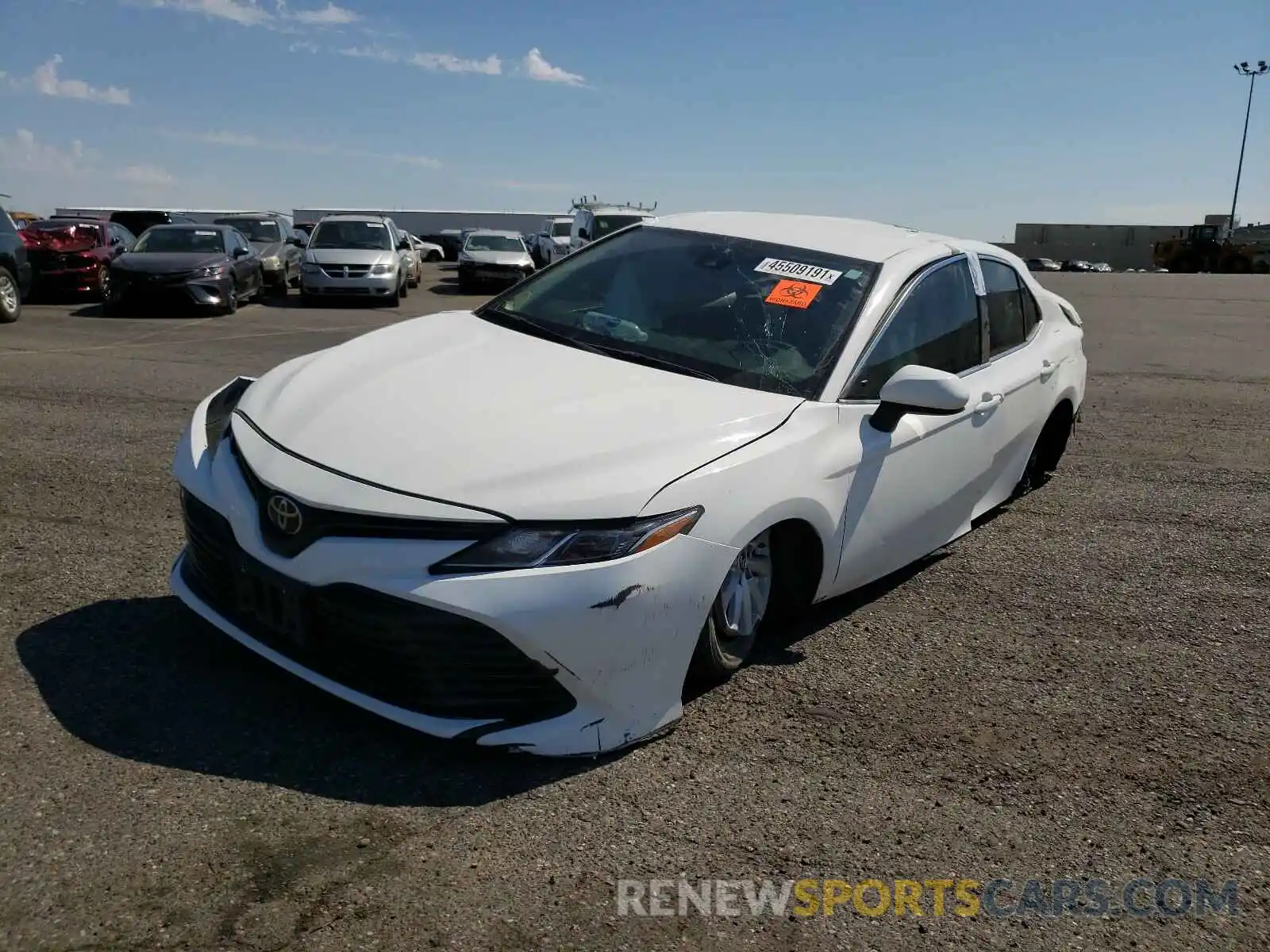 2 Photograph of a damaged car 4T1B11HK9KU288786 TOYOTA CAMRY 2019