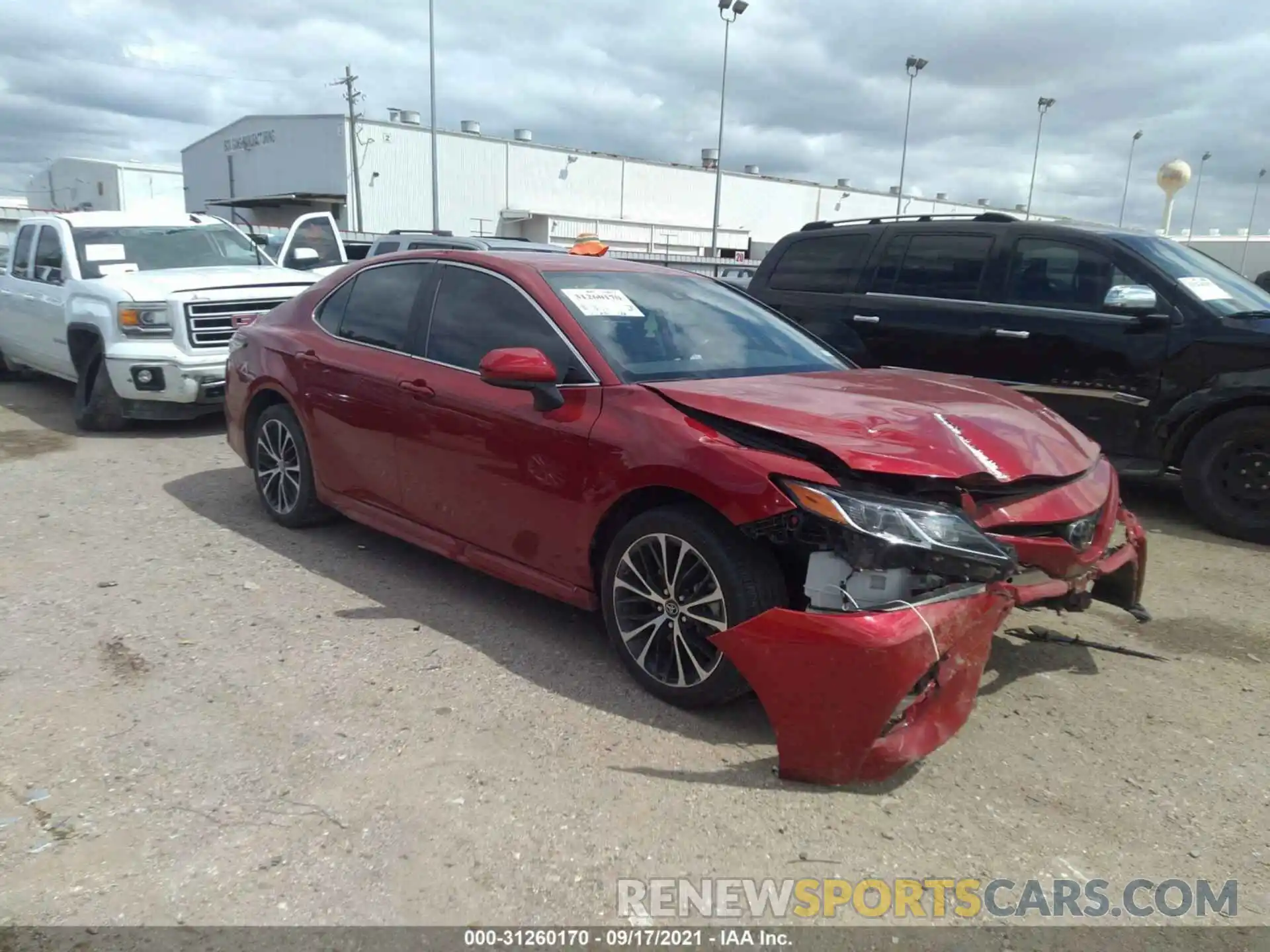 1 Photograph of a damaged car 4T1B11HK9KU289677 TOYOTA CAMRY 2019