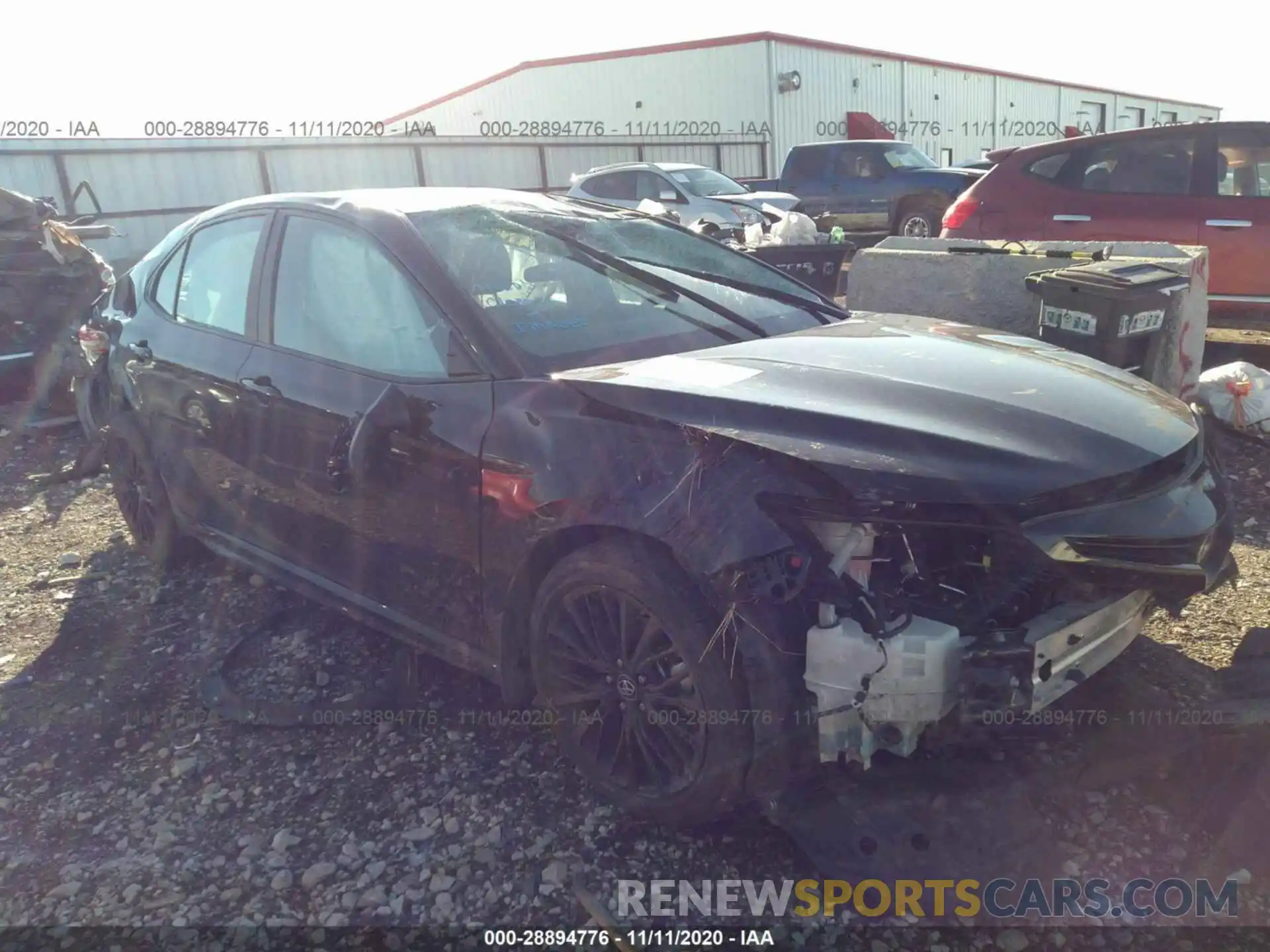 1 Photograph of a damaged car 4T1B11HK9KU290179 TOYOTA CAMRY 2019