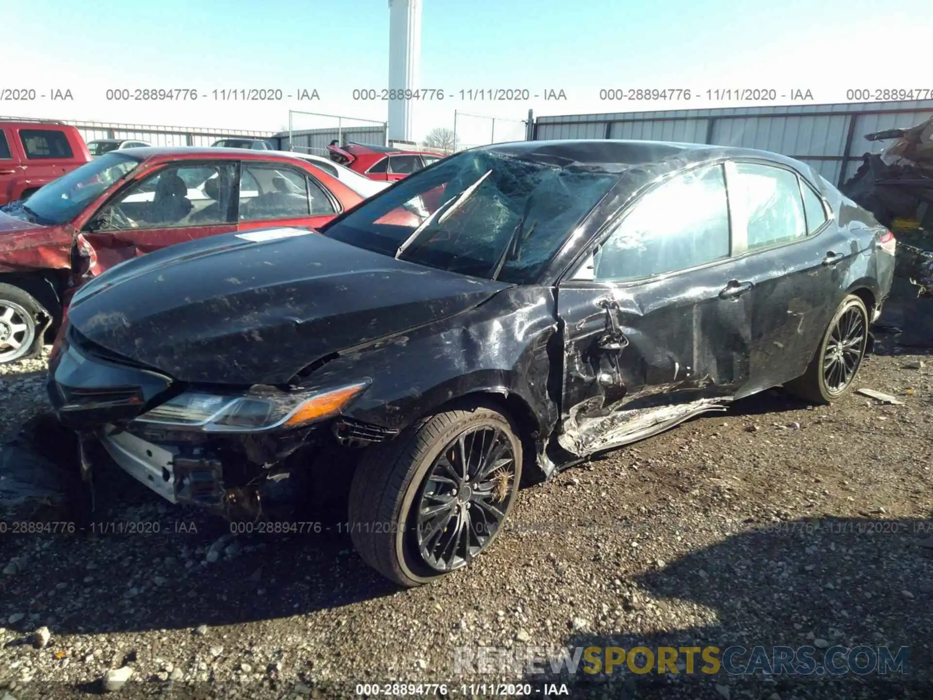 2 Photograph of a damaged car 4T1B11HK9KU290179 TOYOTA CAMRY 2019