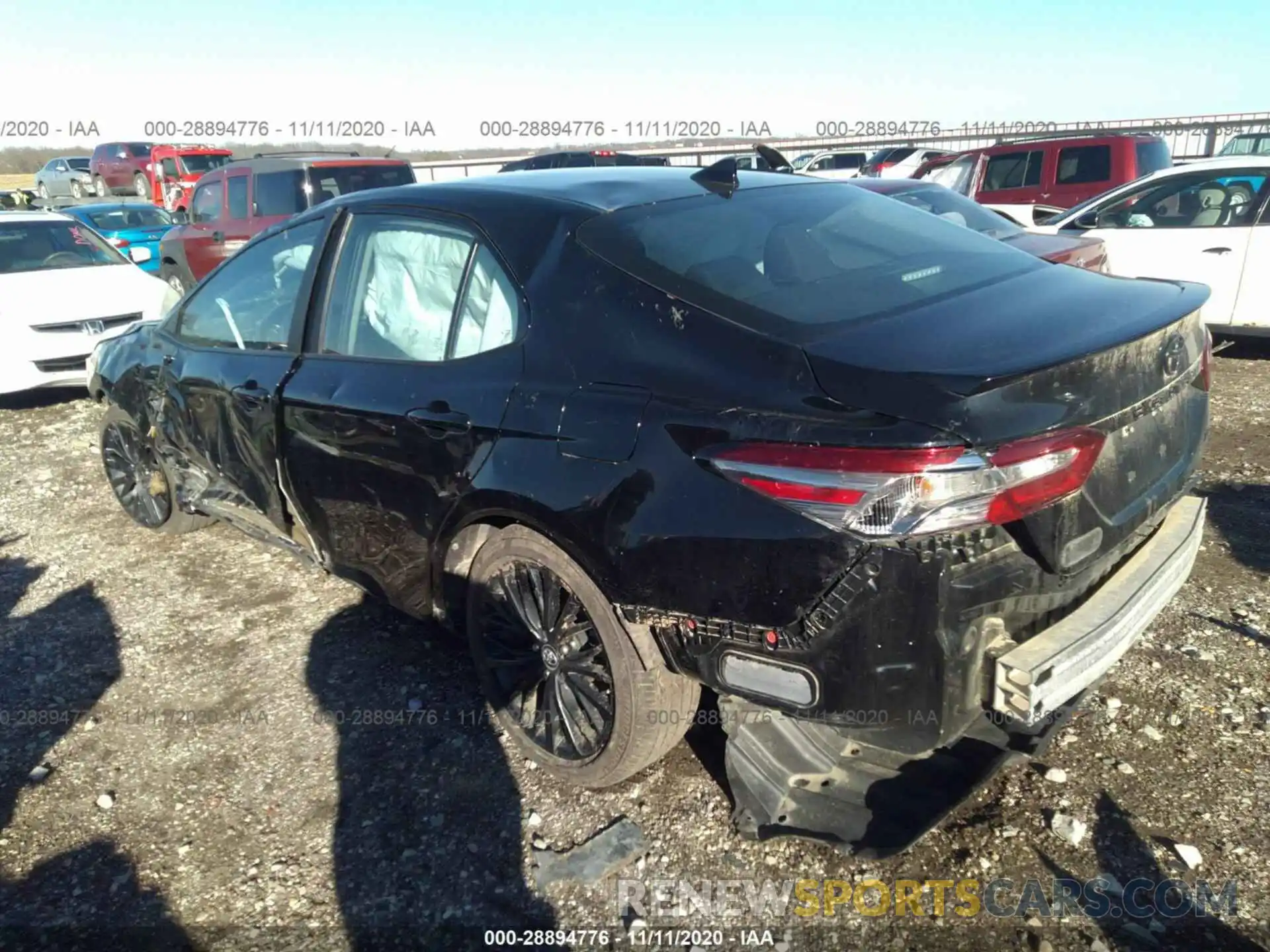 3 Photograph of a damaged car 4T1B11HK9KU290179 TOYOTA CAMRY 2019