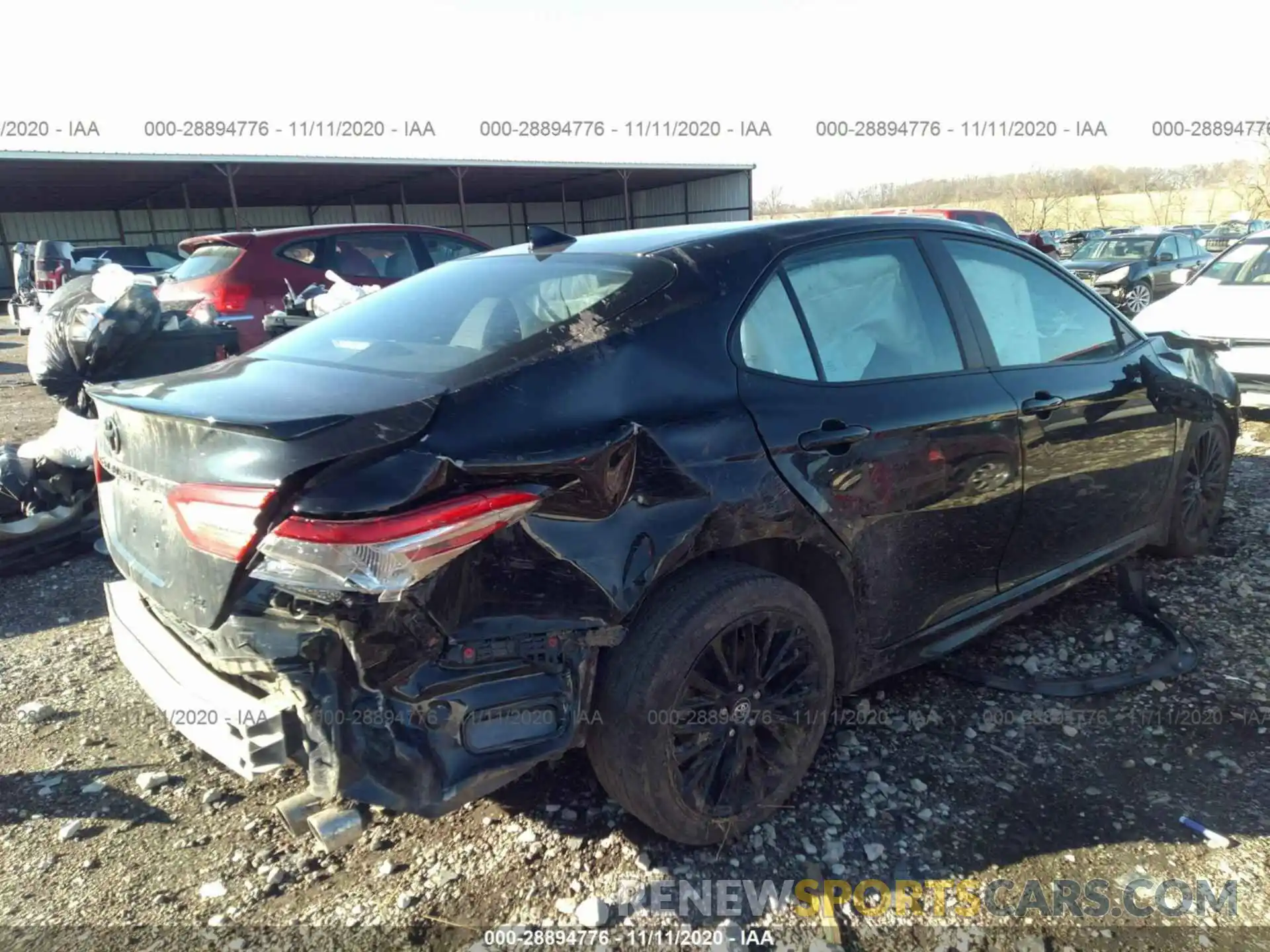 4 Photograph of a damaged car 4T1B11HK9KU290179 TOYOTA CAMRY 2019