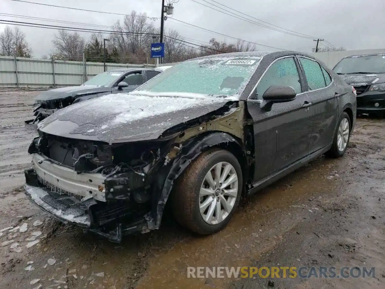 2 Photograph of a damaged car 4T1B11HK9KU290733 TOYOTA CAMRY 2019