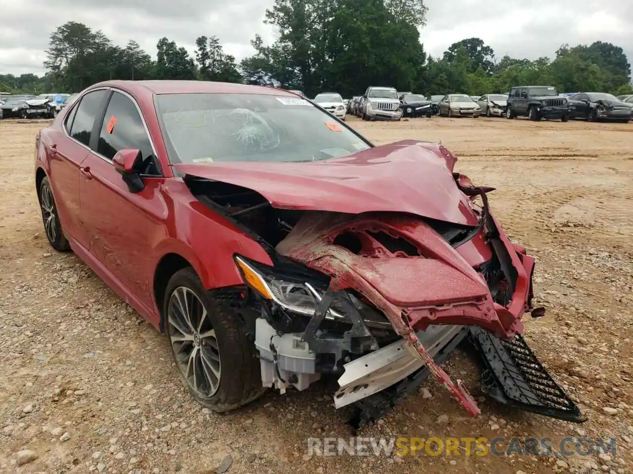 1 Photograph of a damaged car 4T1B11HK9KU291560 TOYOTA CAMRY 2019