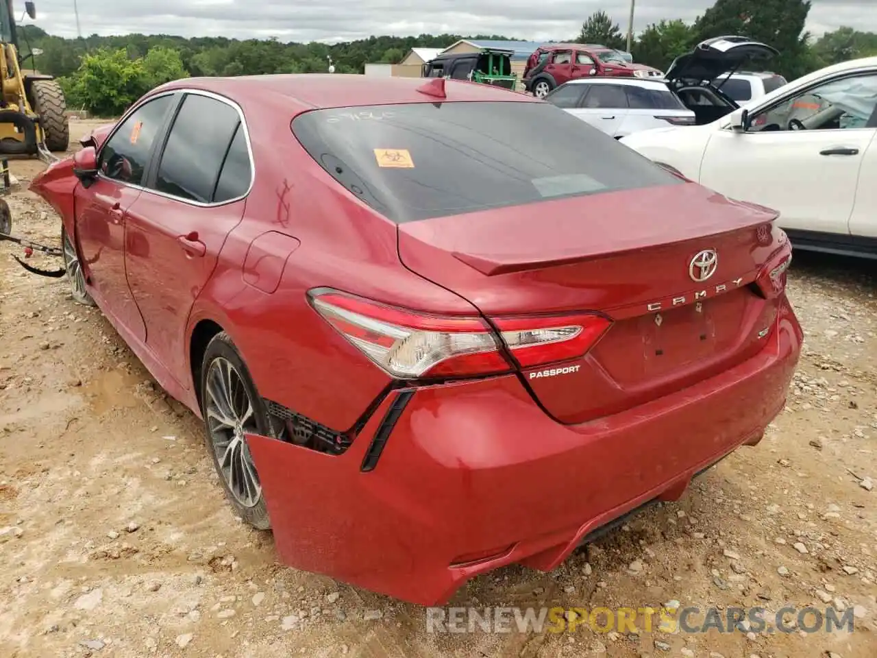 3 Photograph of a damaged car 4T1B11HK9KU291560 TOYOTA CAMRY 2019