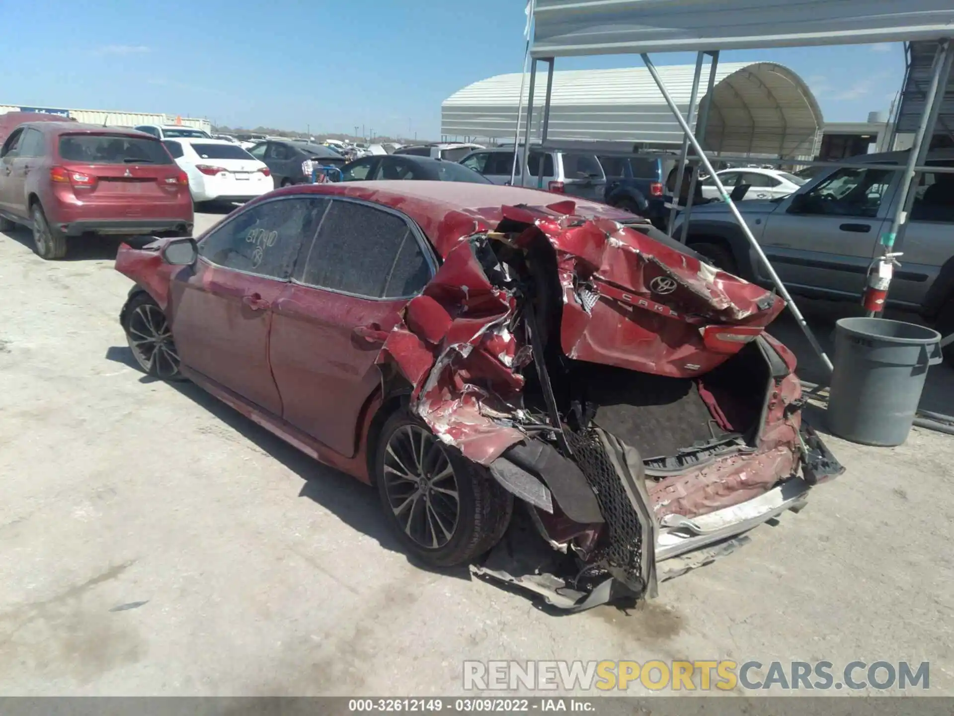 3 Photograph of a damaged car 4T1B11HK9KU297410 TOYOTA CAMRY 2019