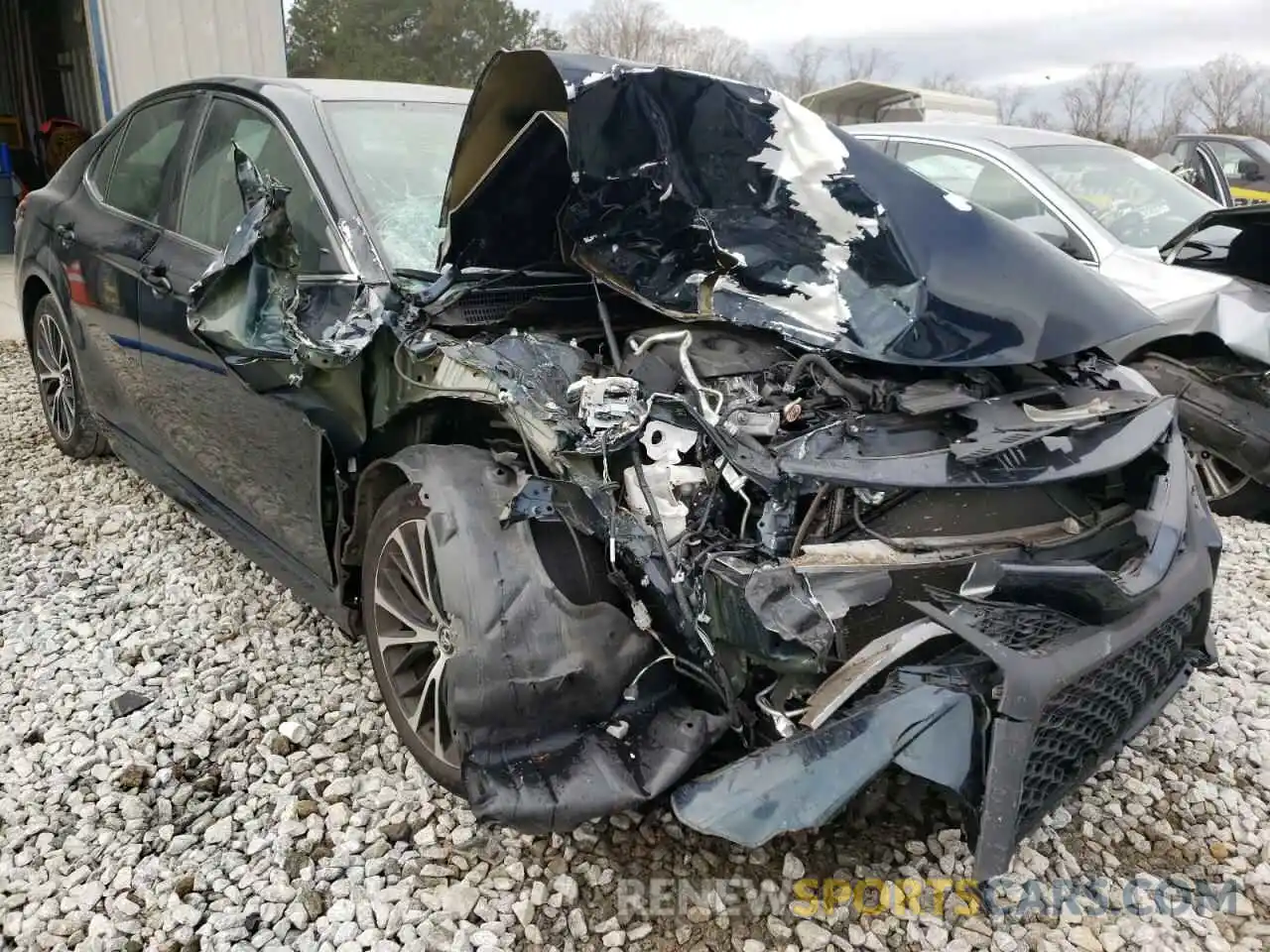 1 Photograph of a damaged car 4T1B11HK9KU682840 TOYOTA CAMRY 2019