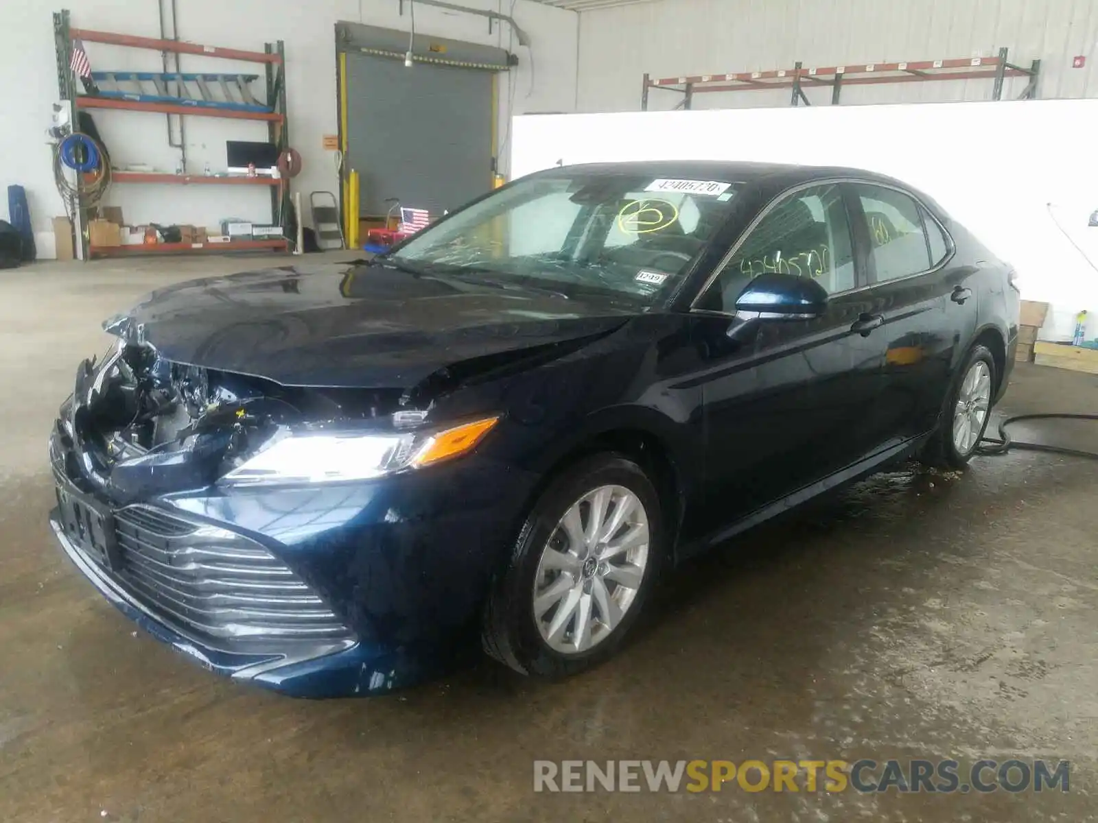 2 Photograph of a damaged car 4T1B11HK9KU683129 TOYOTA CAMRY 2019