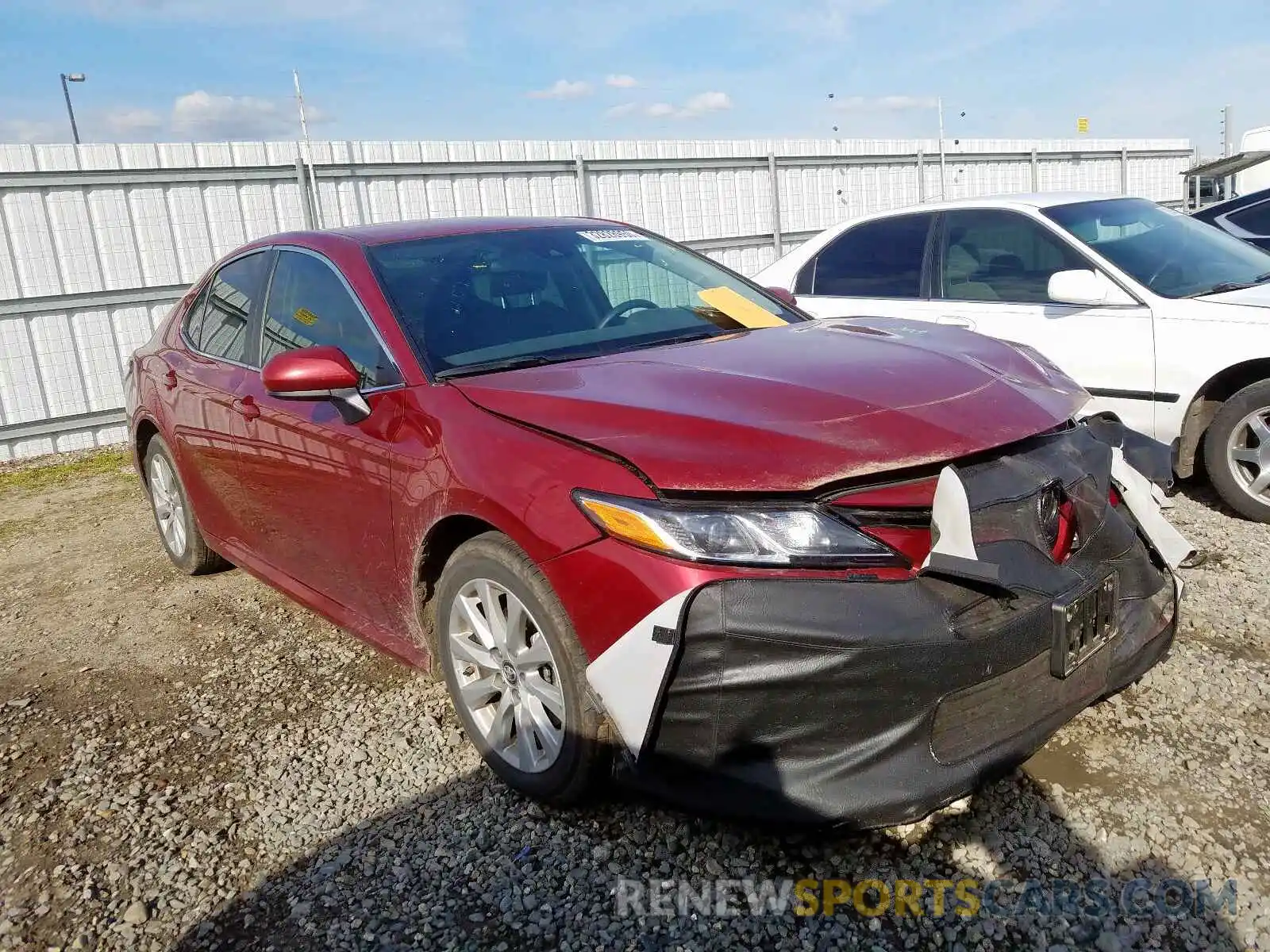 1 Photograph of a damaged car 4T1B11HK9KU684135 TOYOTA CAMRY 2019