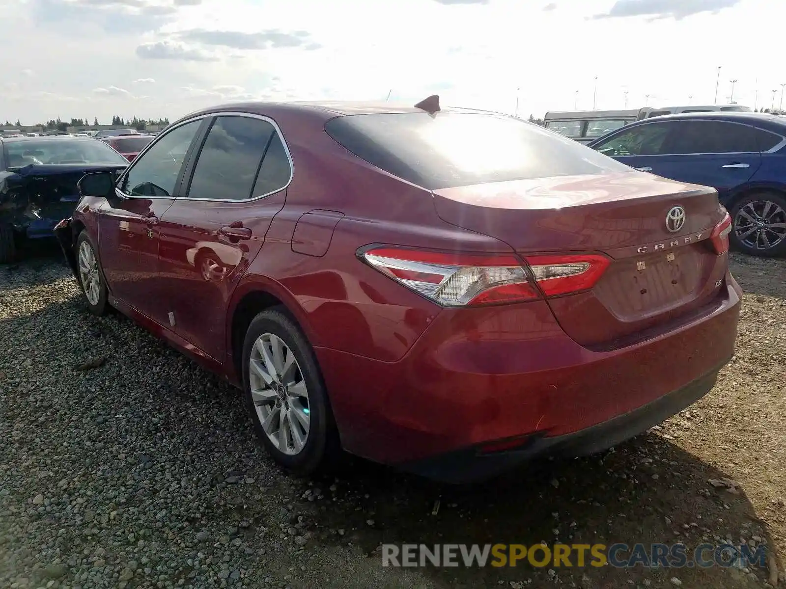 3 Photograph of a damaged car 4T1B11HK9KU684135 TOYOTA CAMRY 2019