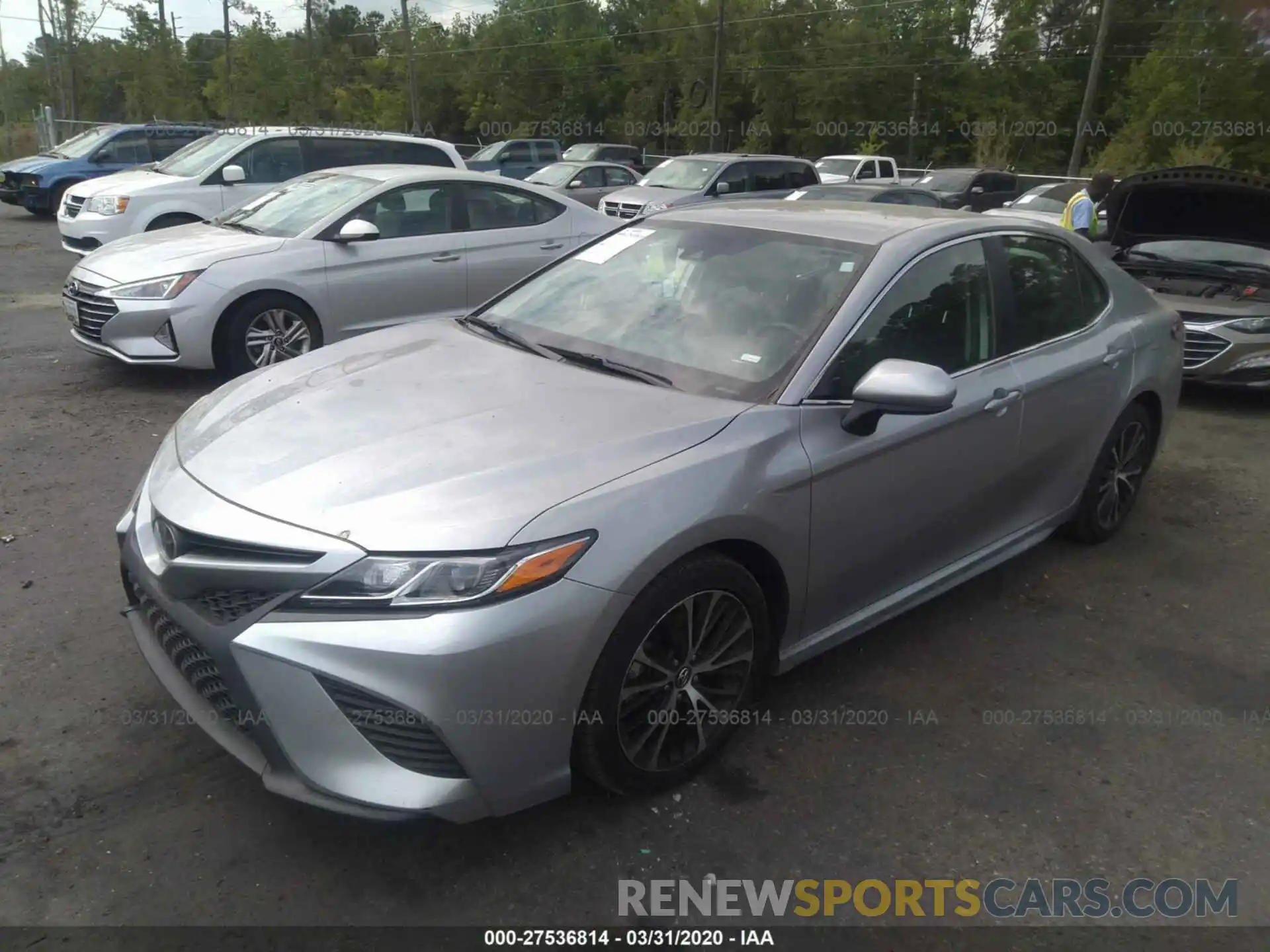 2 Photograph of a damaged car 4T1B11HK9KU687133 TOYOTA CAMRY 2019