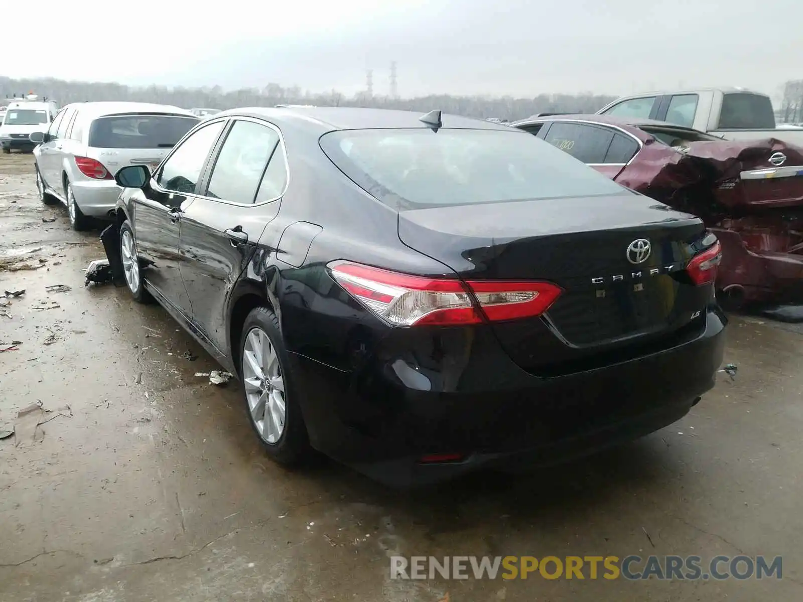 3 Photograph of a damaged car 4T1B11HK9KU687455 TOYOTA CAMRY 2019