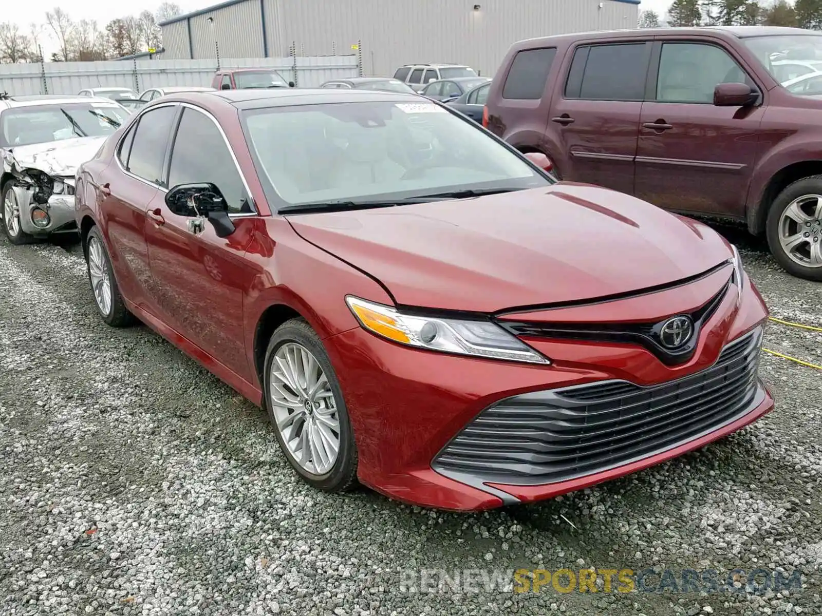 1 Photograph of a damaged car 4T1B11HK9KU687505 TOYOTA CAMRY 2019