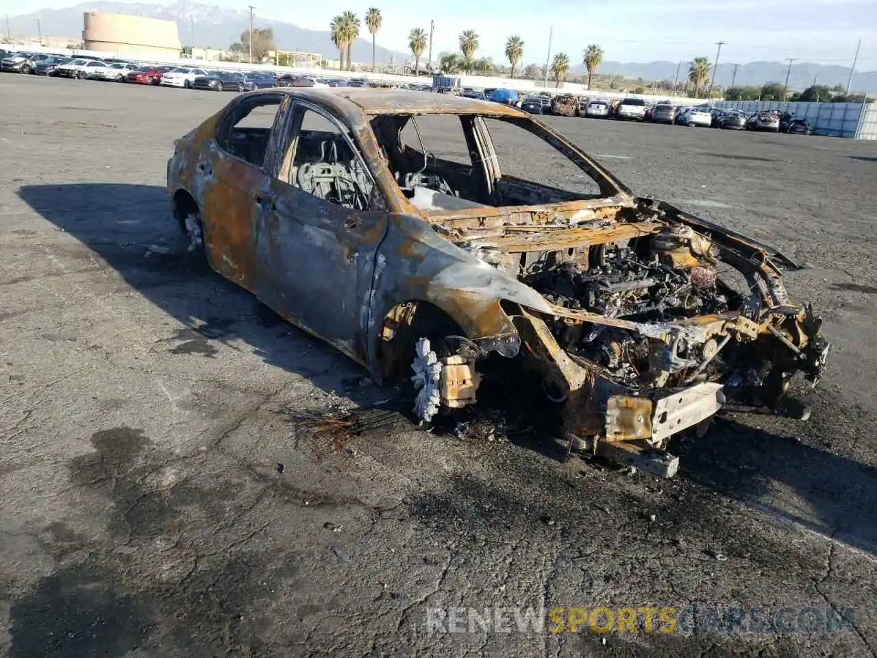 1 Photograph of a damaged car 4T1B11HK9KU688086 TOYOTA CAMRY 2019