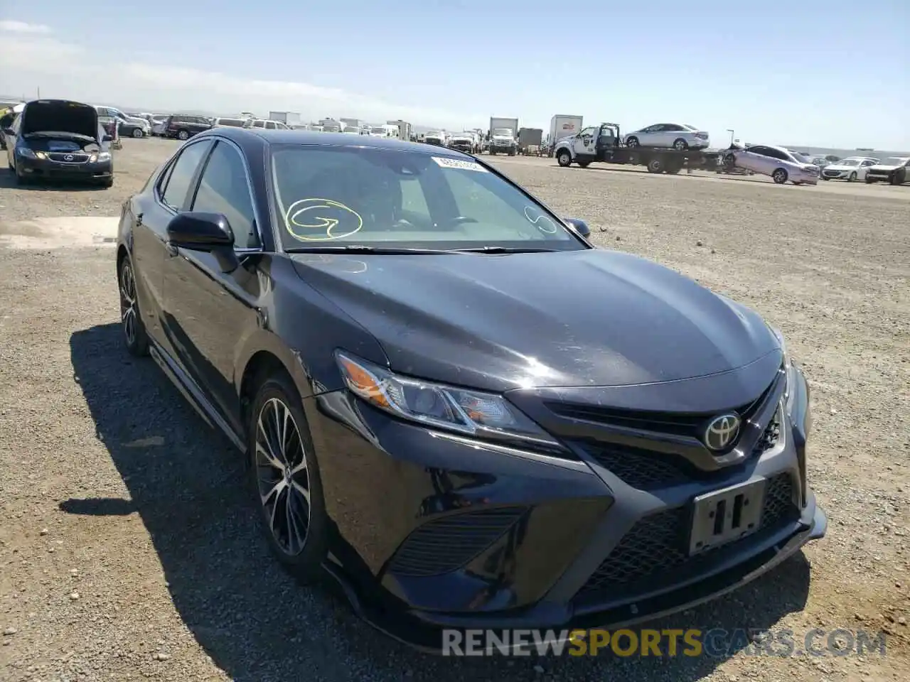 1 Photograph of a damaged car 4T1B11HK9KU688850 TOYOTA CAMRY 2019