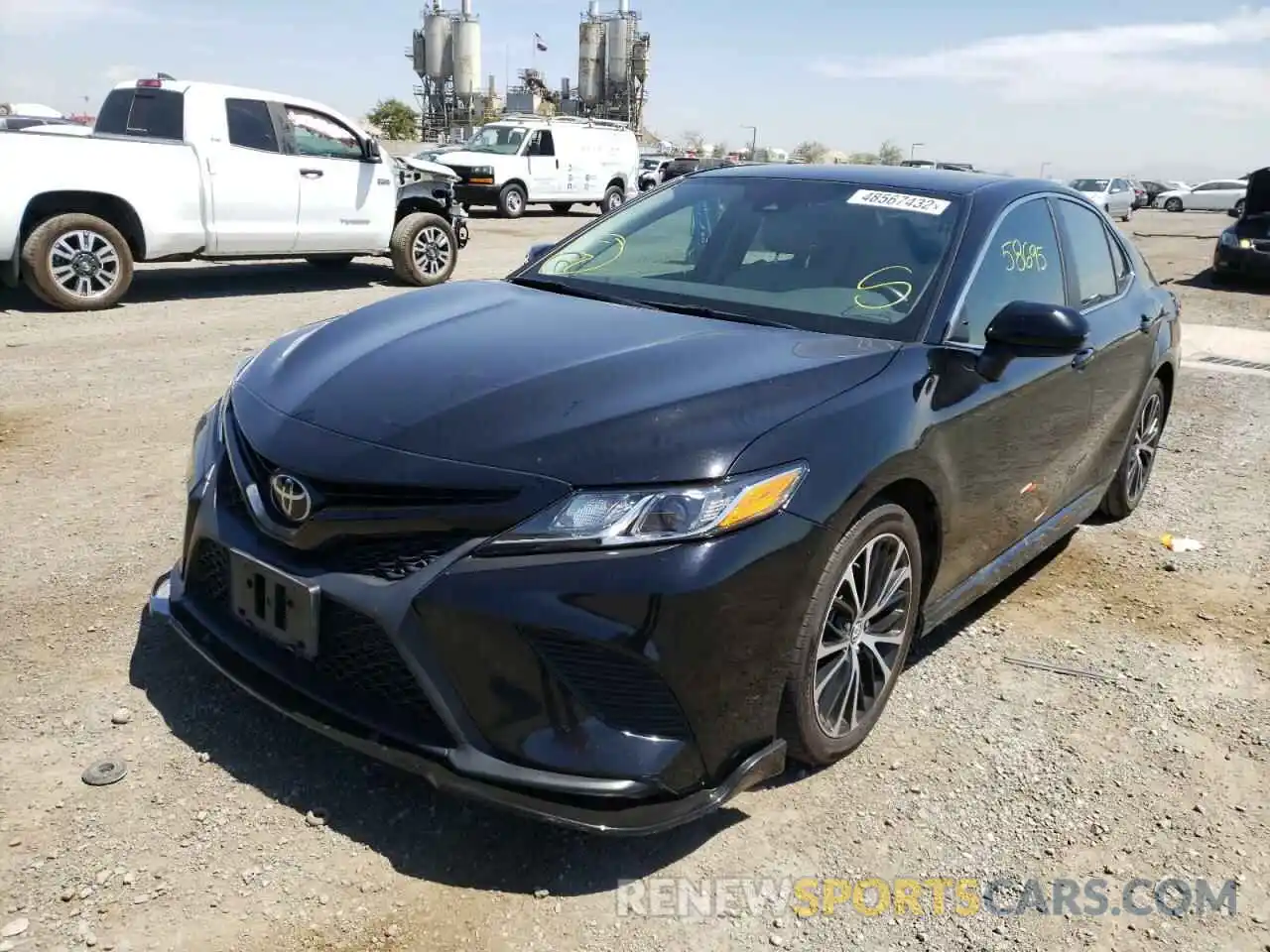 2 Photograph of a damaged car 4T1B11HK9KU688850 TOYOTA CAMRY 2019