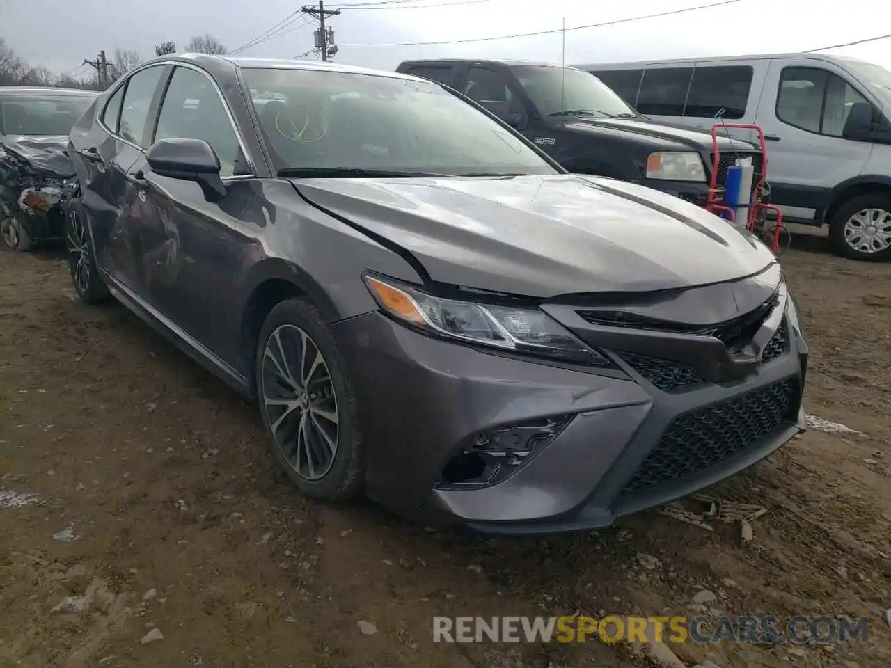 1 Photograph of a damaged car 4T1B11HK9KU688993 TOYOTA CAMRY 2019