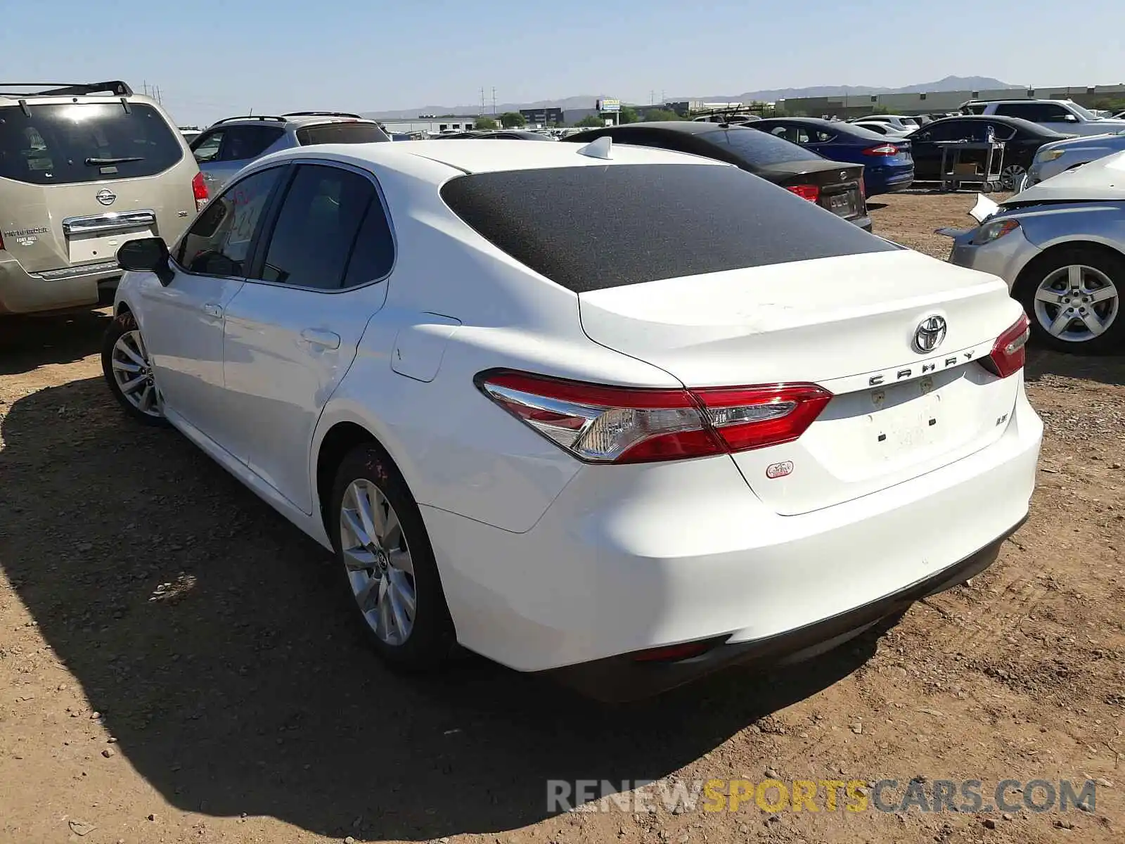 3 Photograph of a damaged car 4T1B11HK9KU689254 TOYOTA CAMRY 2019