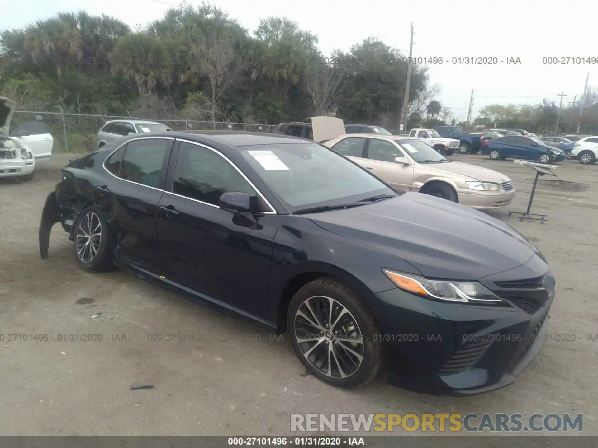 1 Photograph of a damaged car 4T1B11HK9KU689402 TOYOTA CAMRY 2019