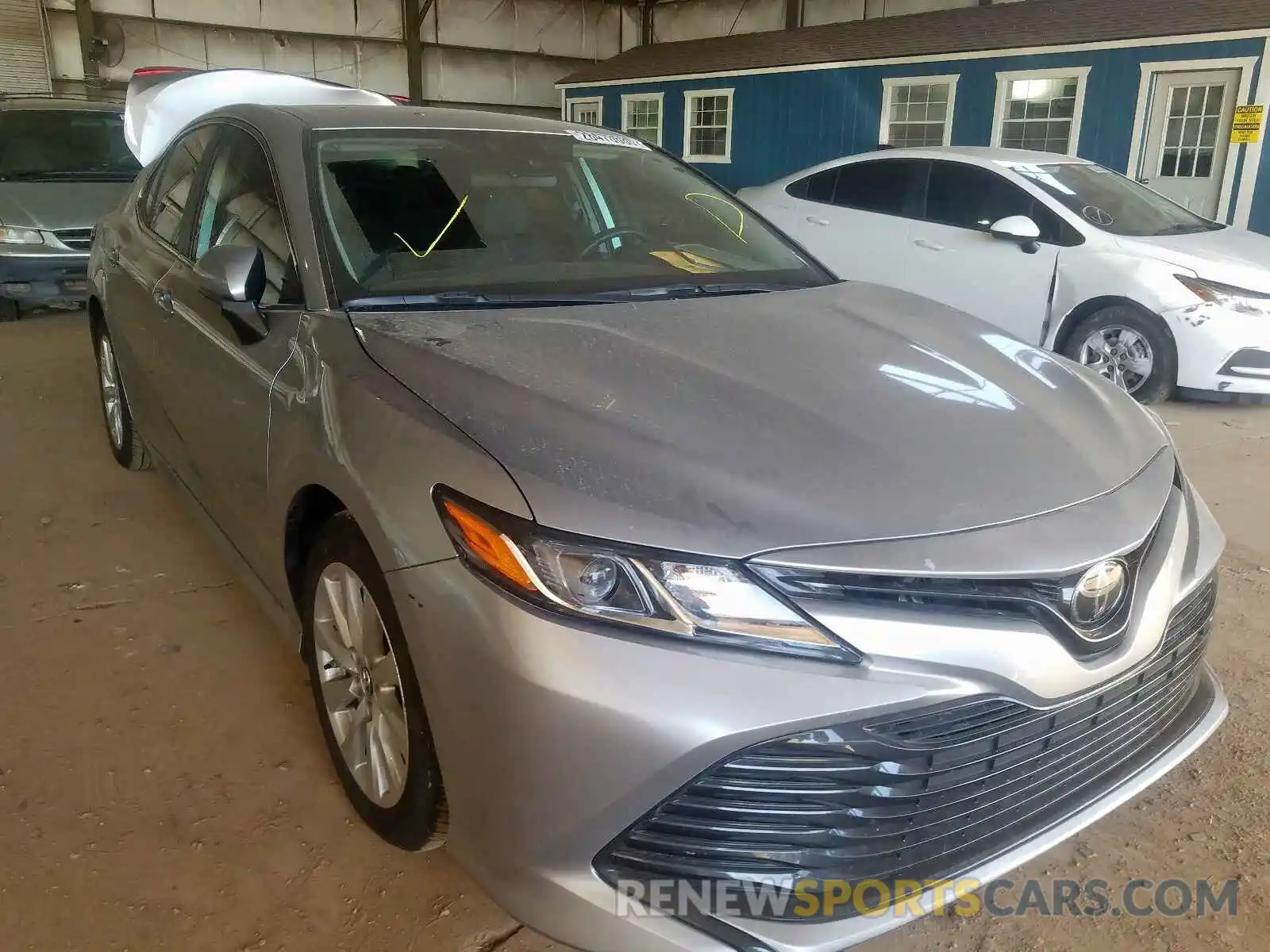 1 Photograph of a damaged car 4T1B11HK9KU689951 TOYOTA CAMRY 2019