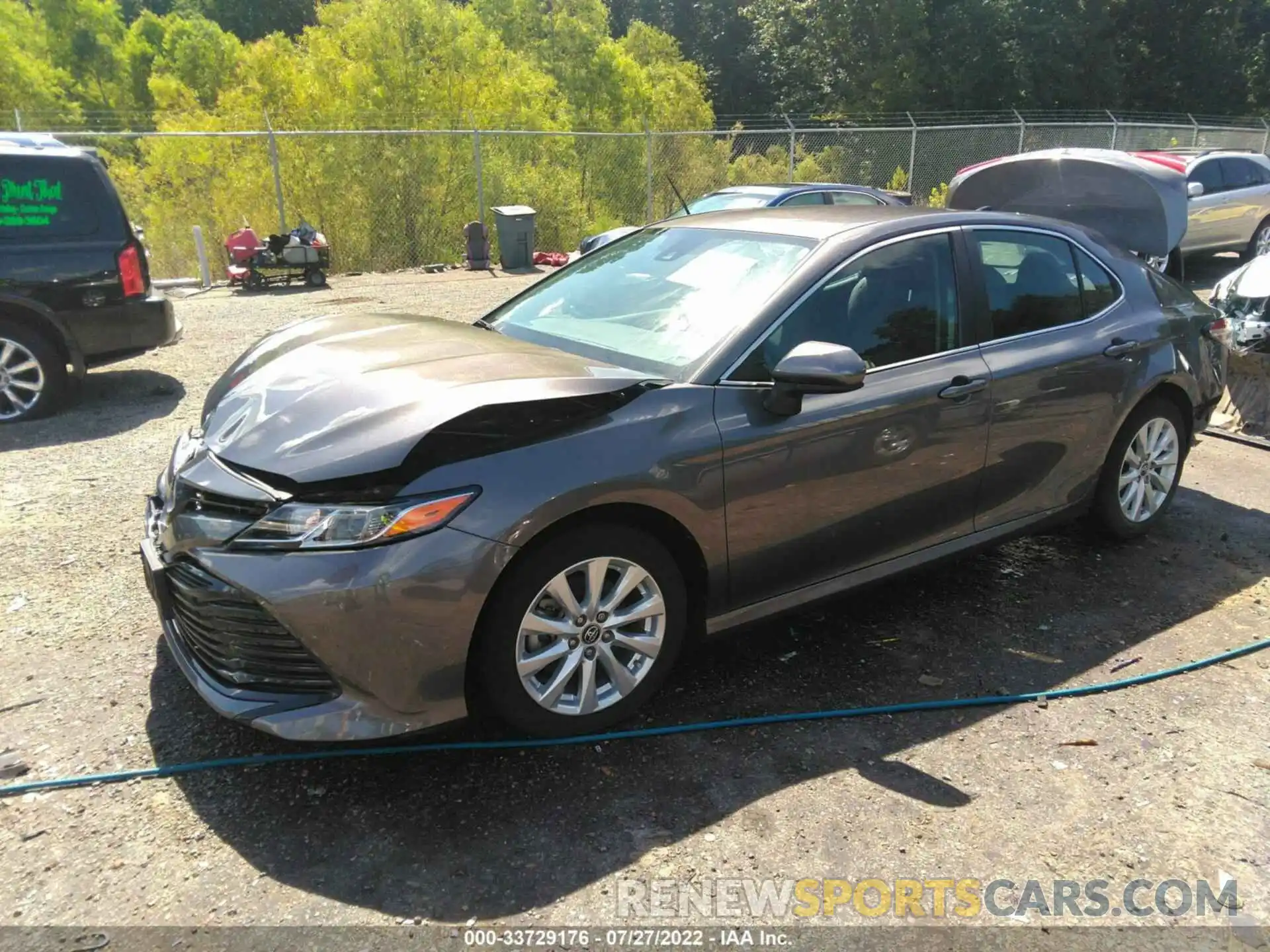 2 Photograph of a damaged car 4T1B11HK9KU690291 TOYOTA CAMRY 2019