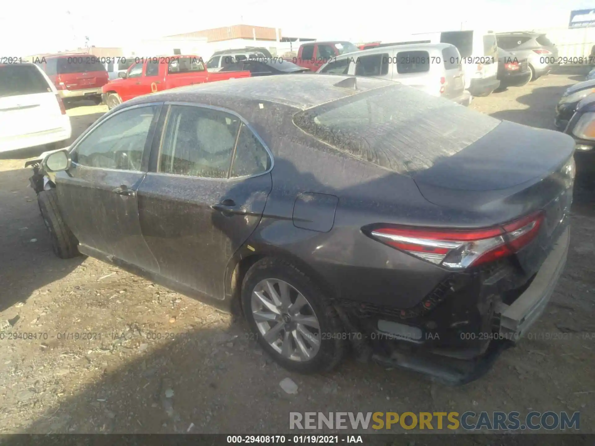 3 Photograph of a damaged car 4T1B11HK9KU690565 TOYOTA CAMRY 2019