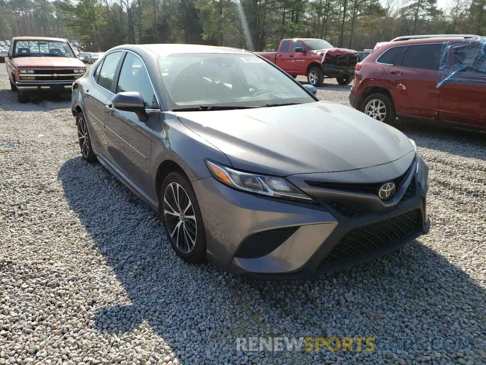 1 Photograph of a damaged car 4T1B11HK9KU691456 TOYOTA CAMRY 2019