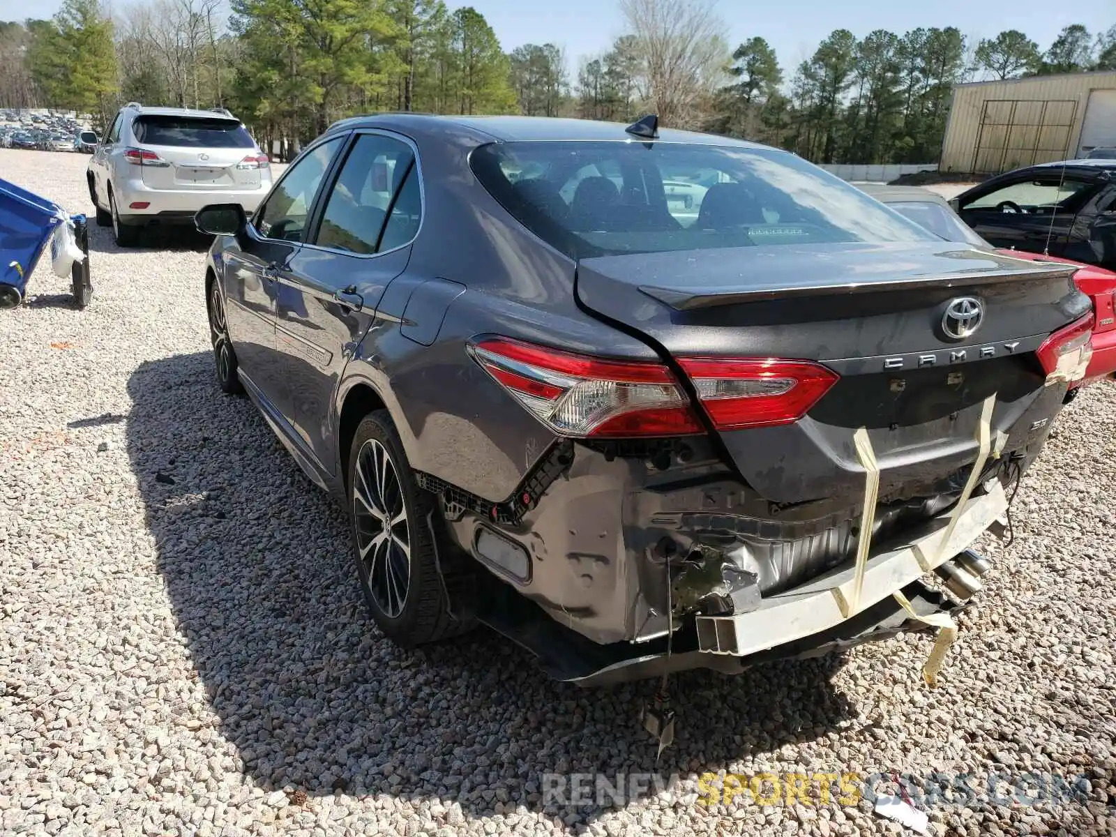 3 Photograph of a damaged car 4T1B11HK9KU691456 TOYOTA CAMRY 2019