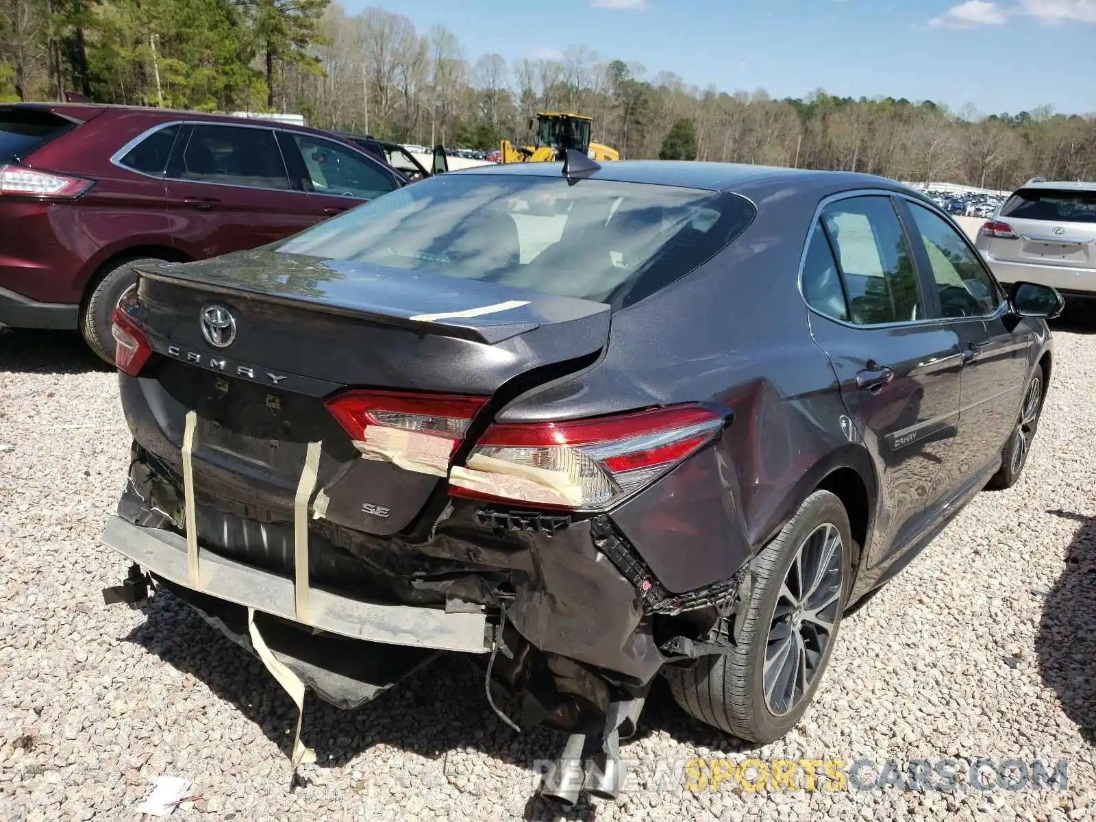 4 Photograph of a damaged car 4T1B11HK9KU691456 TOYOTA CAMRY 2019