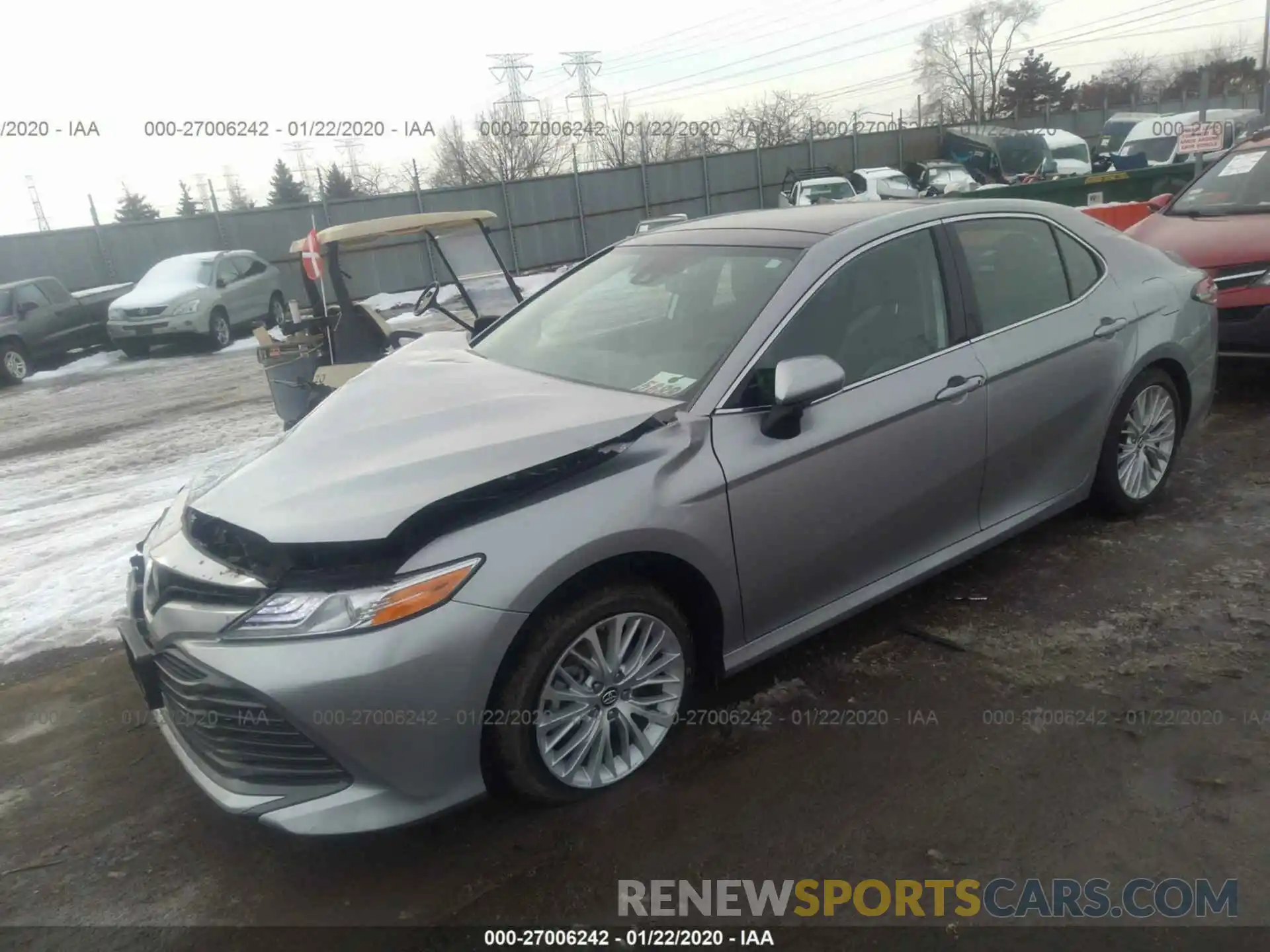 2 Photograph of a damaged car 4T1B11HK9KU692557 TOYOTA CAMRY 2019