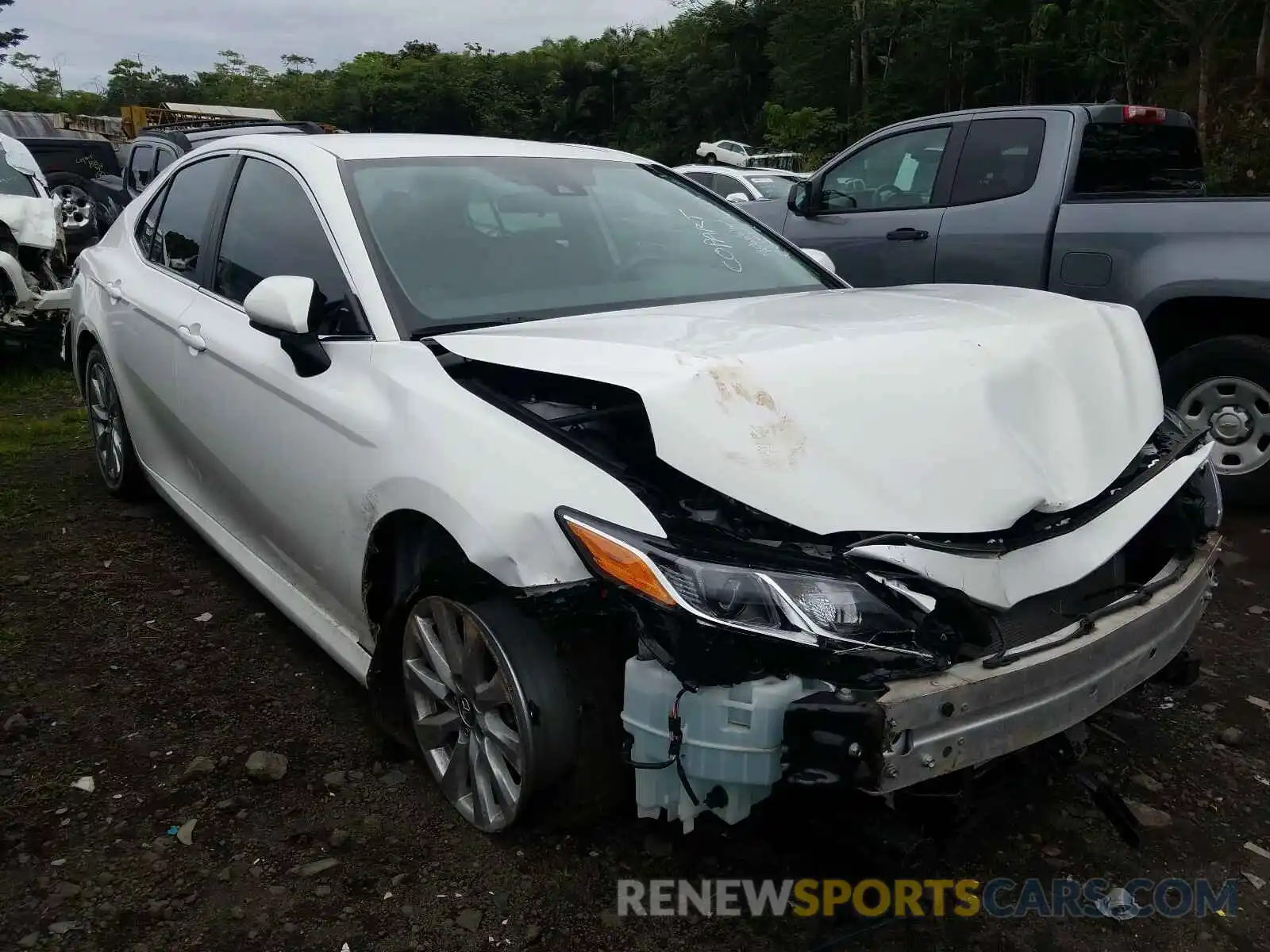 1 Photograph of a damaged car 4T1B11HK9KU693448 TOYOTA CAMRY 2019