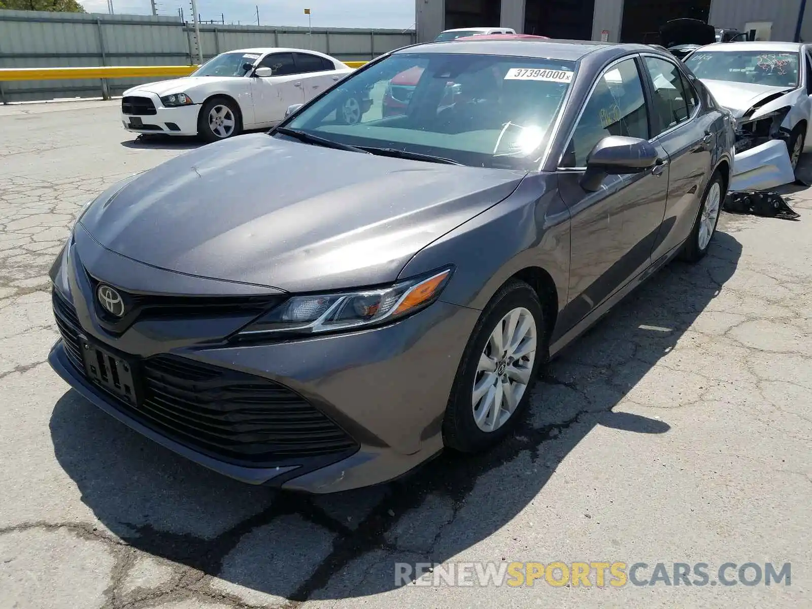 2 Photograph of a damaged car 4T1B11HK9KU696916 TOYOTA CAMRY 2019