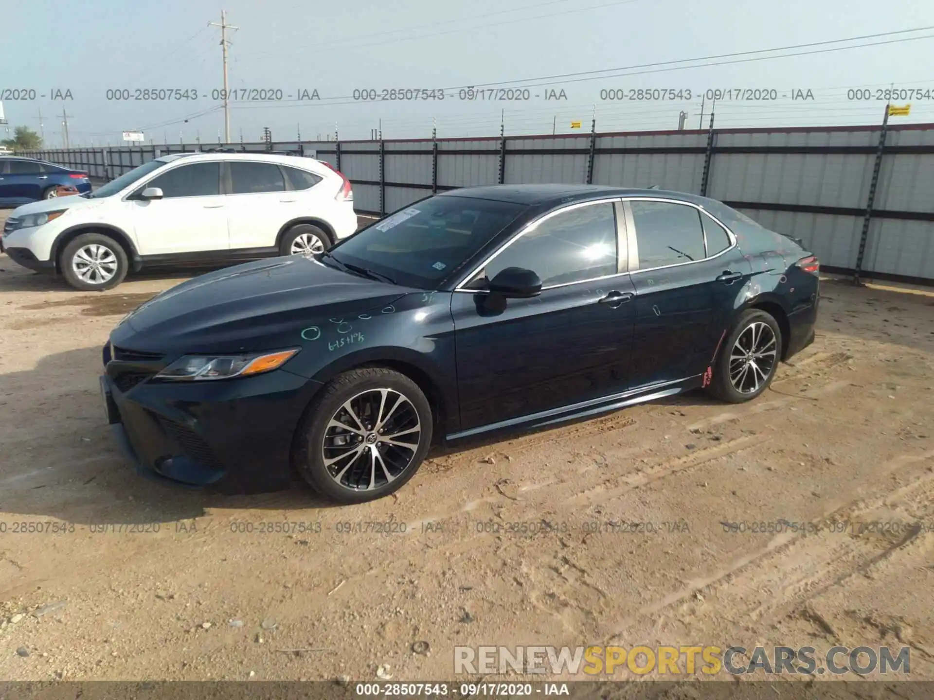 2 Photograph of a damaged car 4T1B11HK9KU697046 TOYOTA CAMRY 2019