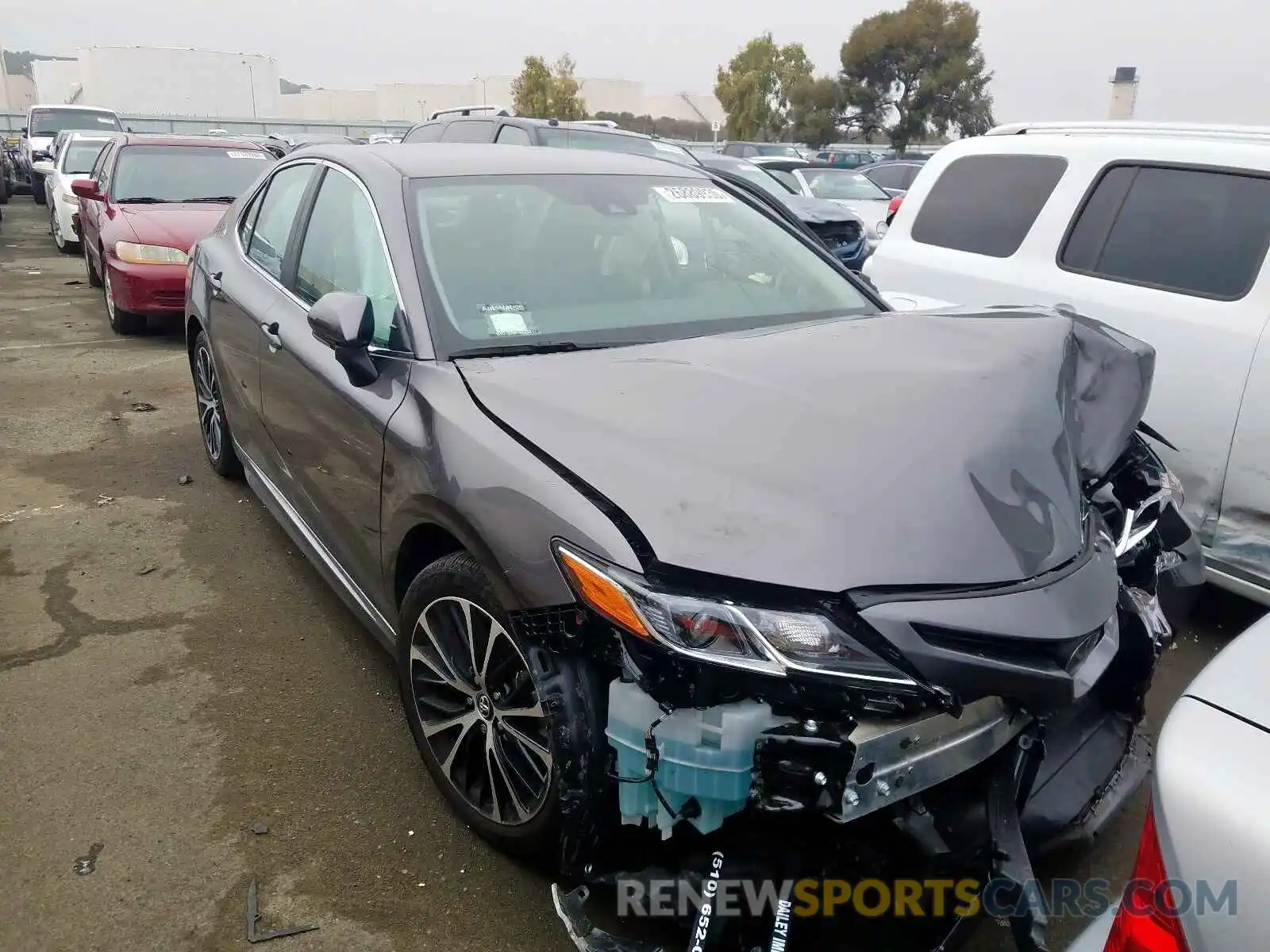 1 Photograph of a damaged car 4T1B11HK9KU697516 TOYOTA CAMRY 2019