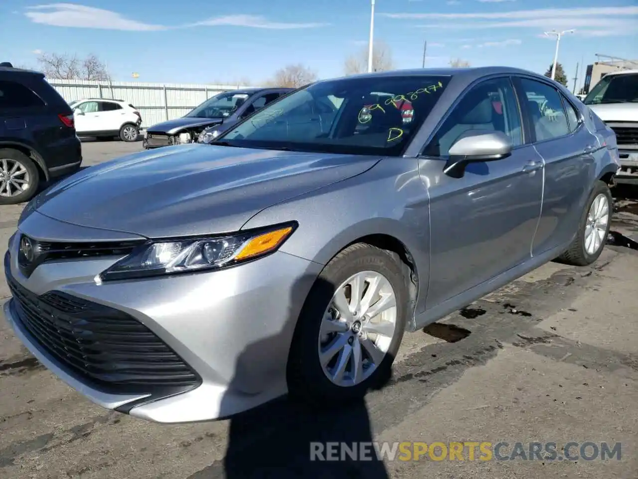 2 Photograph of a damaged car 4T1B11HK9KU697581 TOYOTA CAMRY 2019