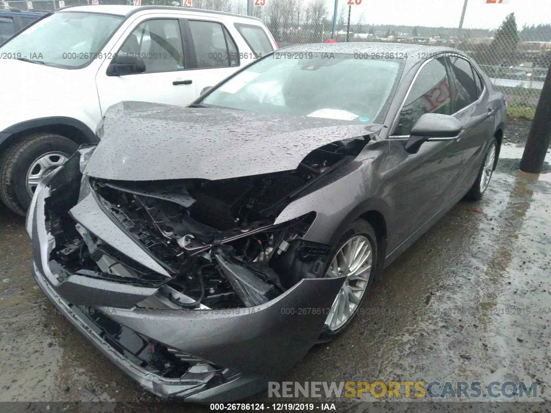 2 Photograph of a damaged car 4T1B11HK9KU698214 TOYOTA CAMRY 2019