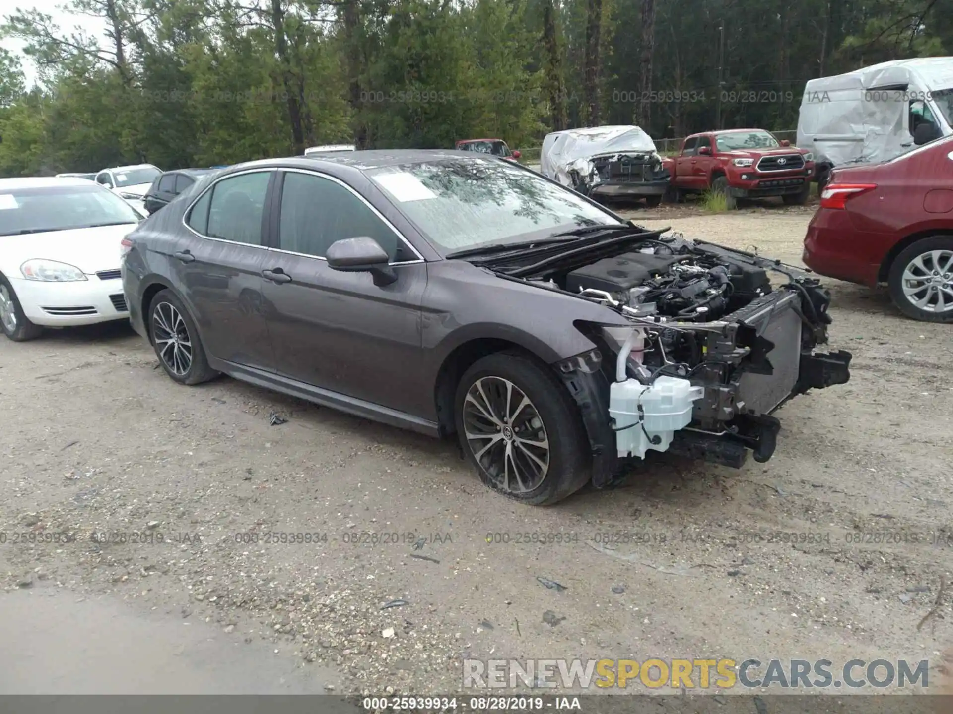 1 Photograph of a damaged car 4T1B11HK9KU698679 TOYOTA CAMRY 2019