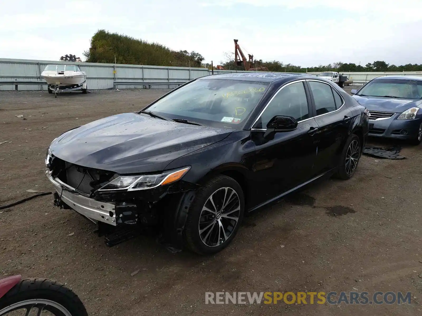 2 Photograph of a damaged car 4T1B11HK9KU698682 TOYOTA CAMRY 2019