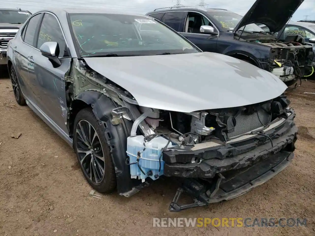 1 Photograph of a damaged car 4T1B11HK9KU698827 TOYOTA CAMRY 2019